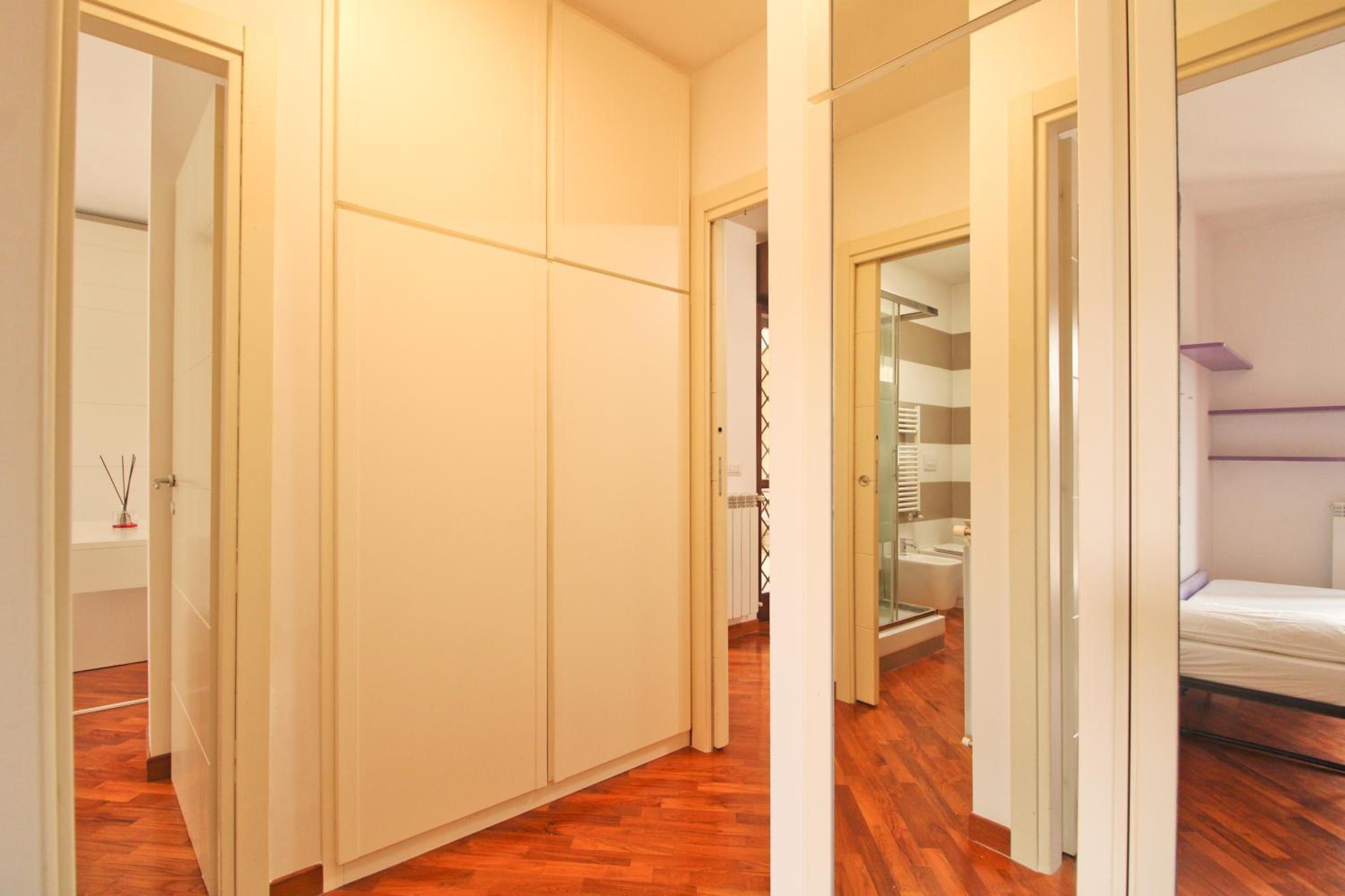 Rome garden apartment