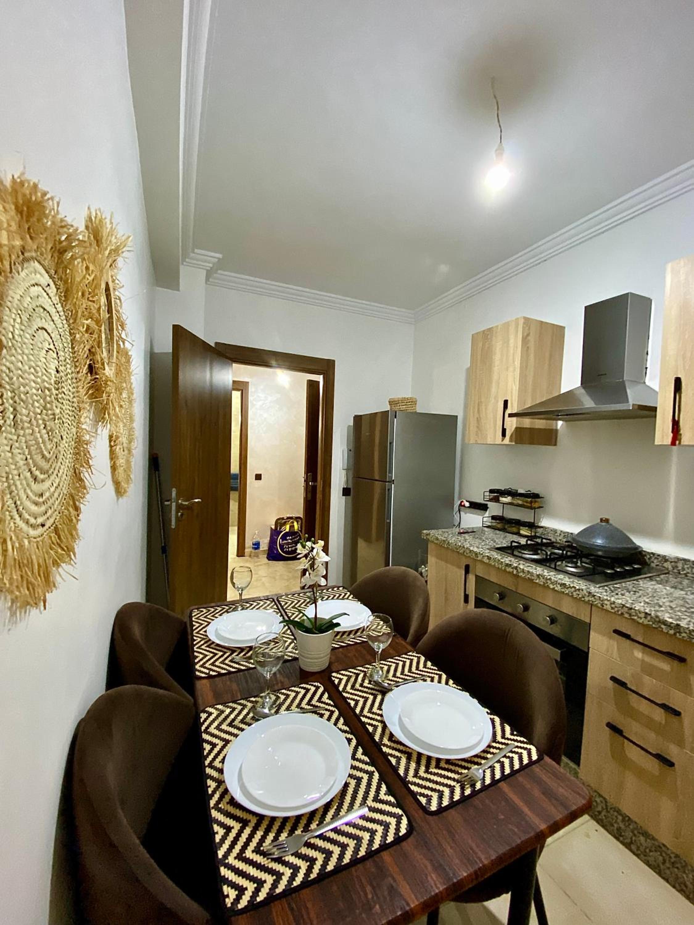 apparte 2 chambres luxe en face la gare gueliz view 2