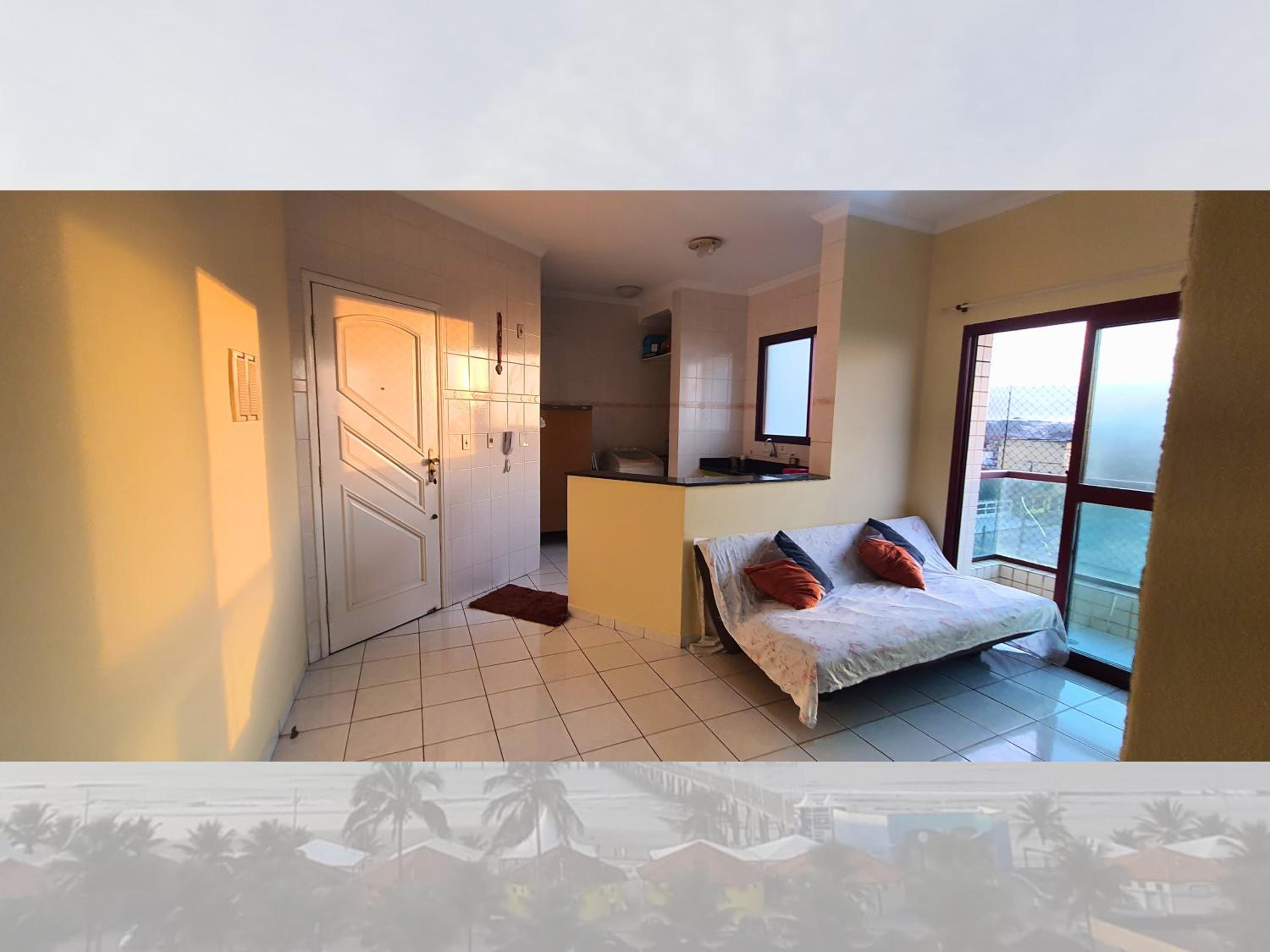 Apartamento Frente Mar com Vista para a Plataforma de Pesca Mongaguá