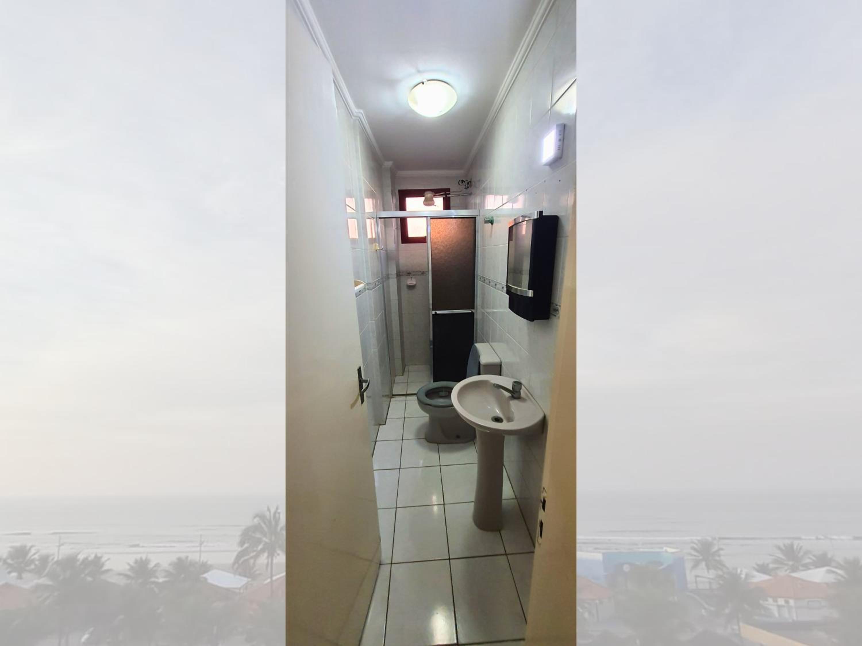 Apartamento Frente Mar com Vista para a Plataforma de Pesca Mongaguá
