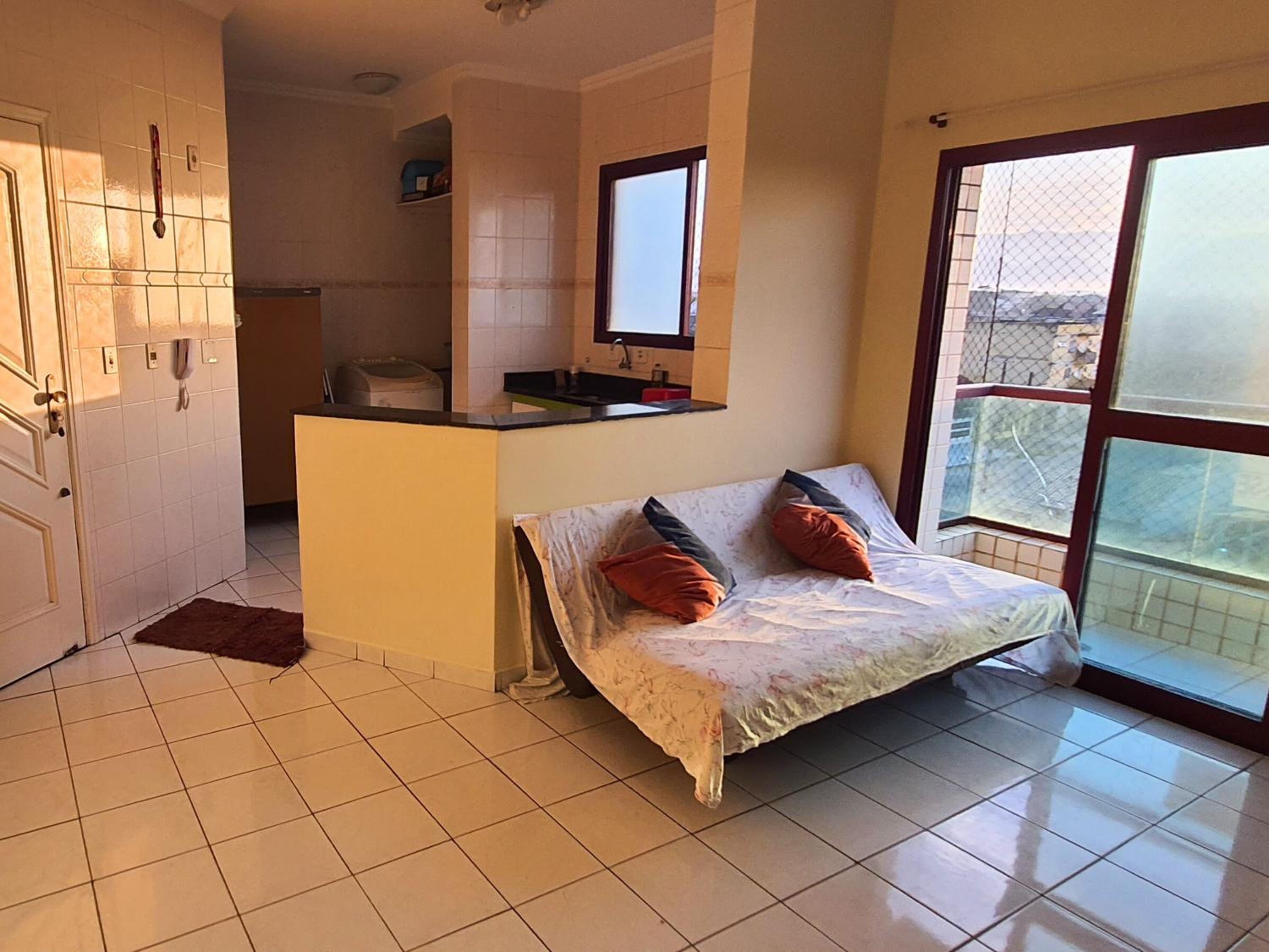 Apartamento Frente Mar com Vista para a Plataforma de Pesca Mongaguá