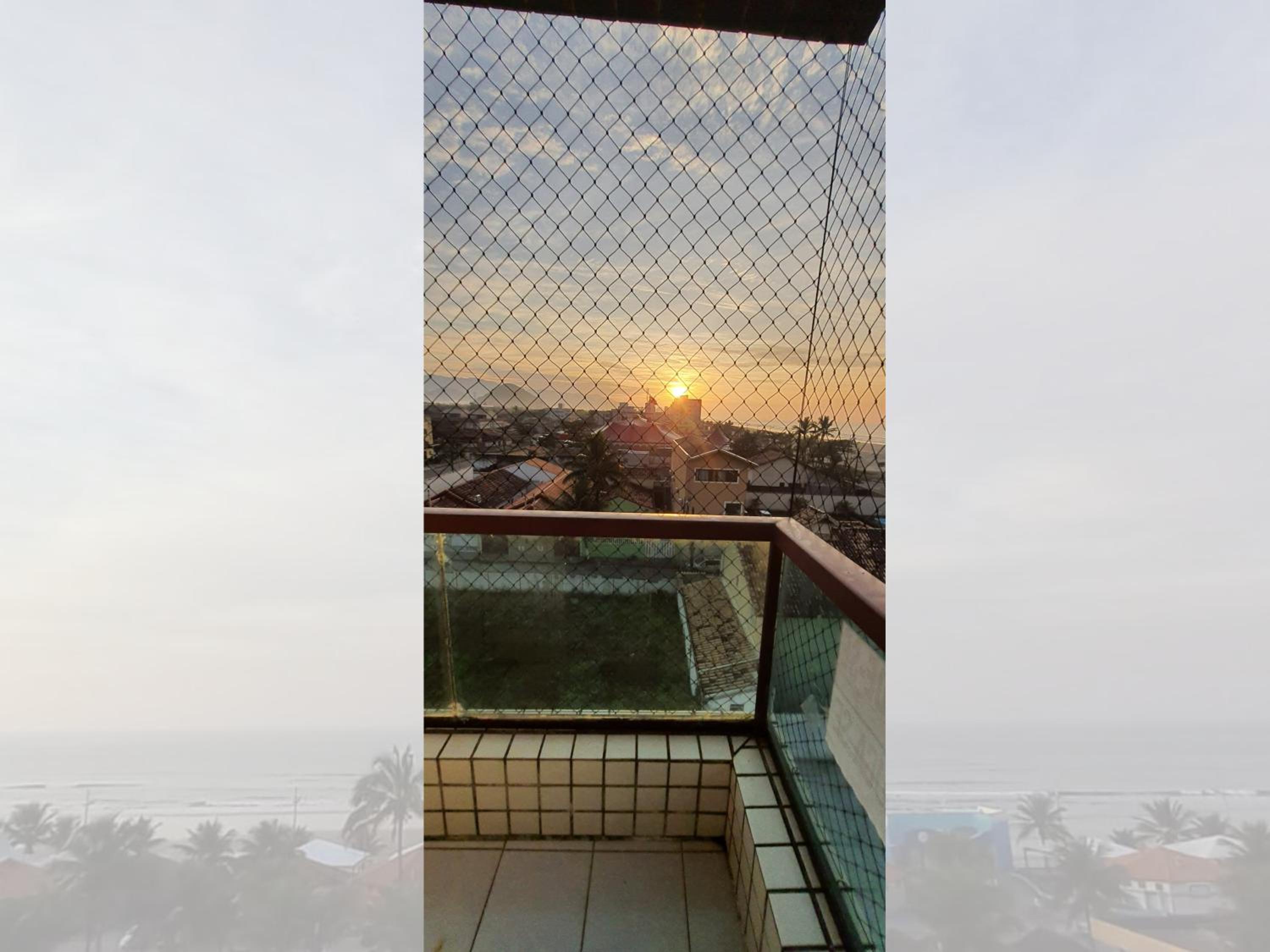 Apartamento Frente Mar com Vista para a Plataforma de Pesca Mongaguá