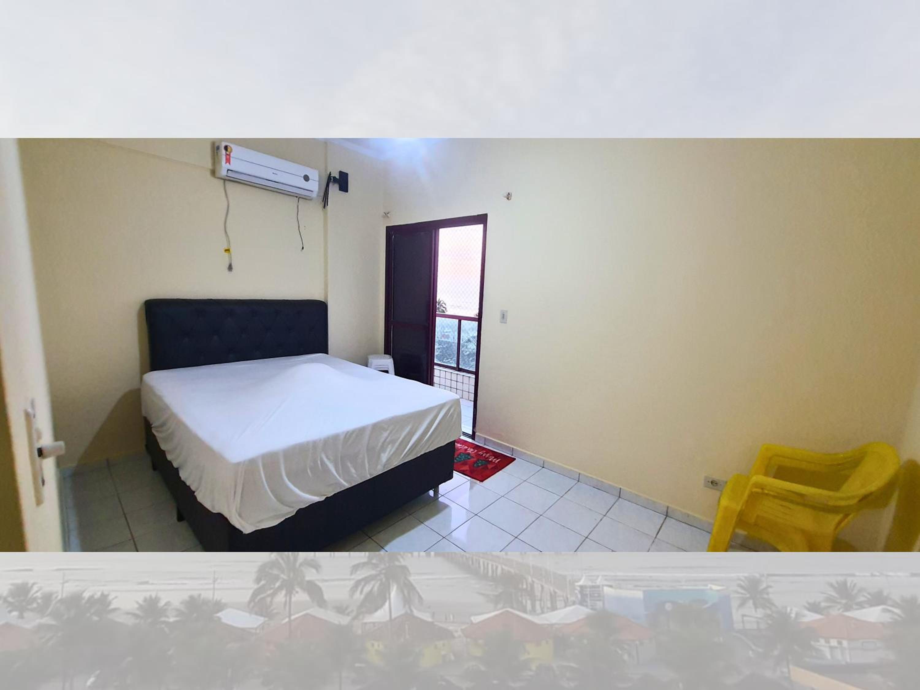 Apartamento Frente Mar com Vista para a Plataforma de Pesca Mongaguá