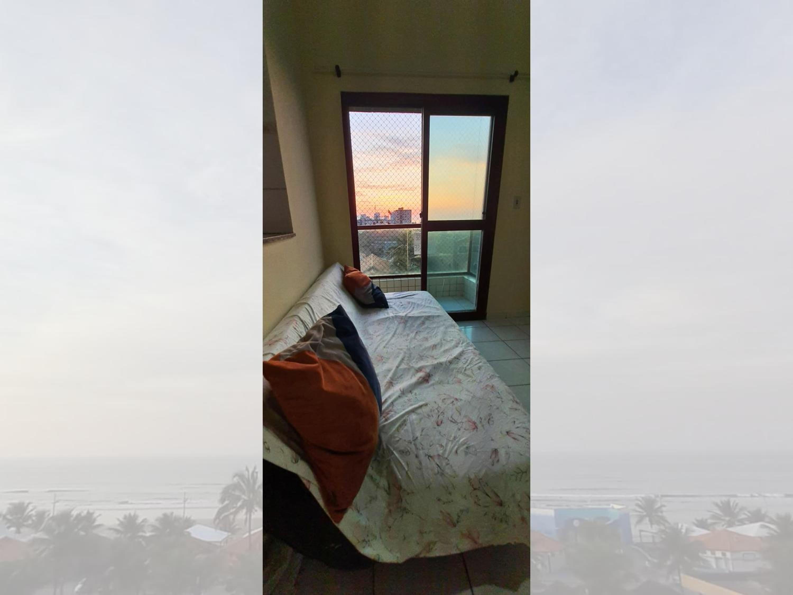 Apartamento Frente Mar com Vista para a Plataforma de Pesca Mongaguá