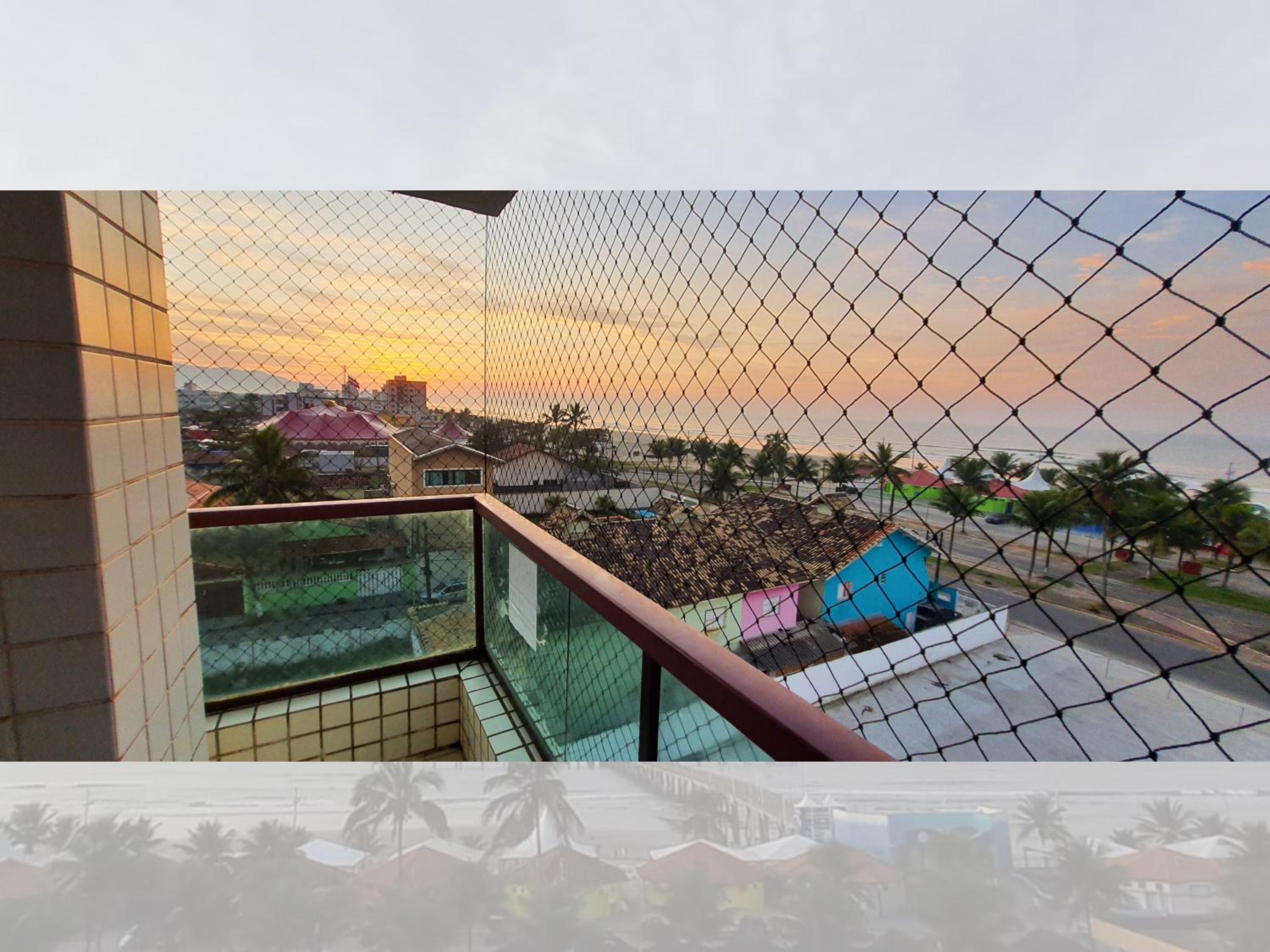 Apartamento Frente Mar com Vista para a Plataforma de Pesca Mongaguá