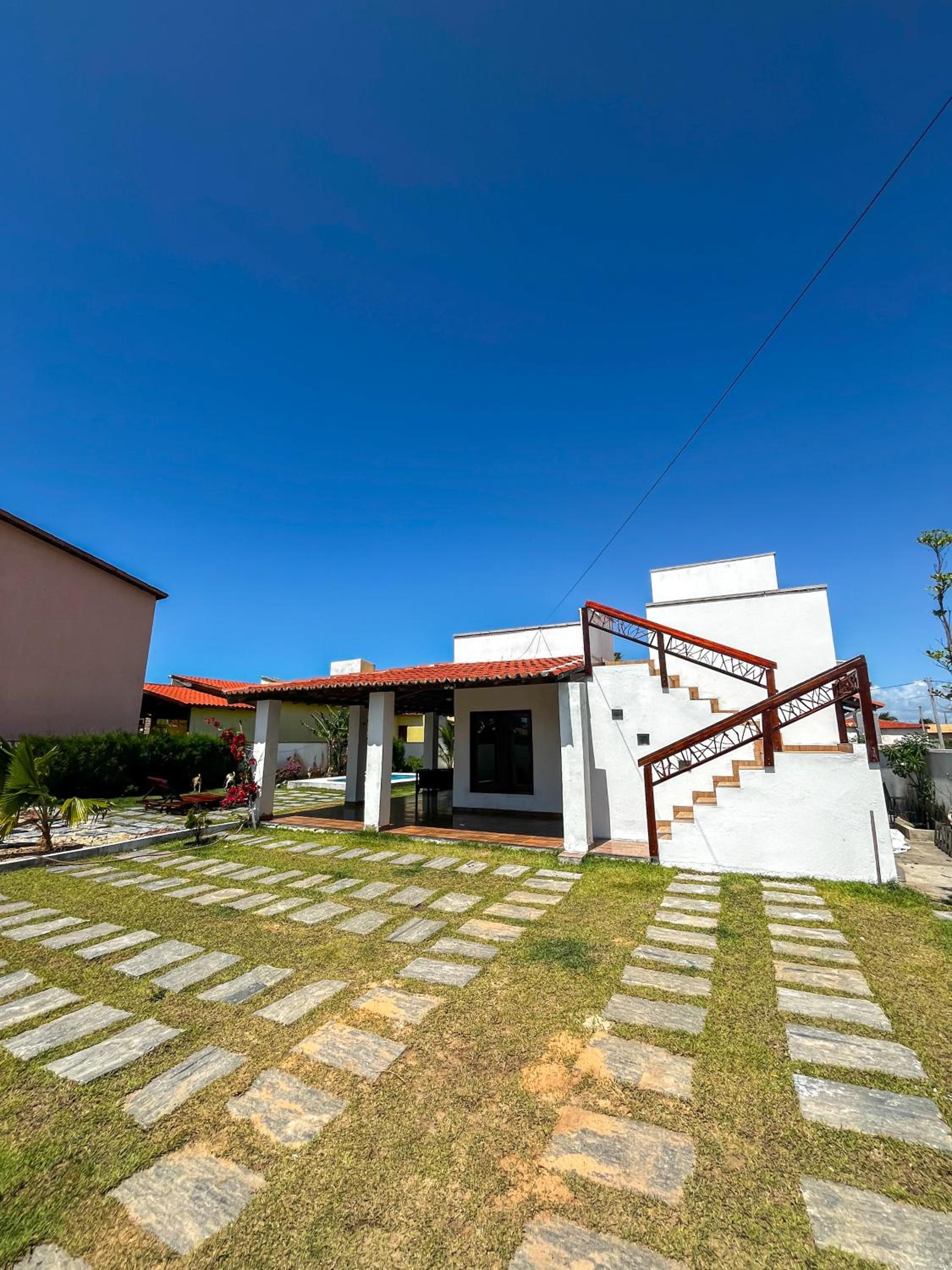 Casa Egípcia em Morro branco - na quadra da praia