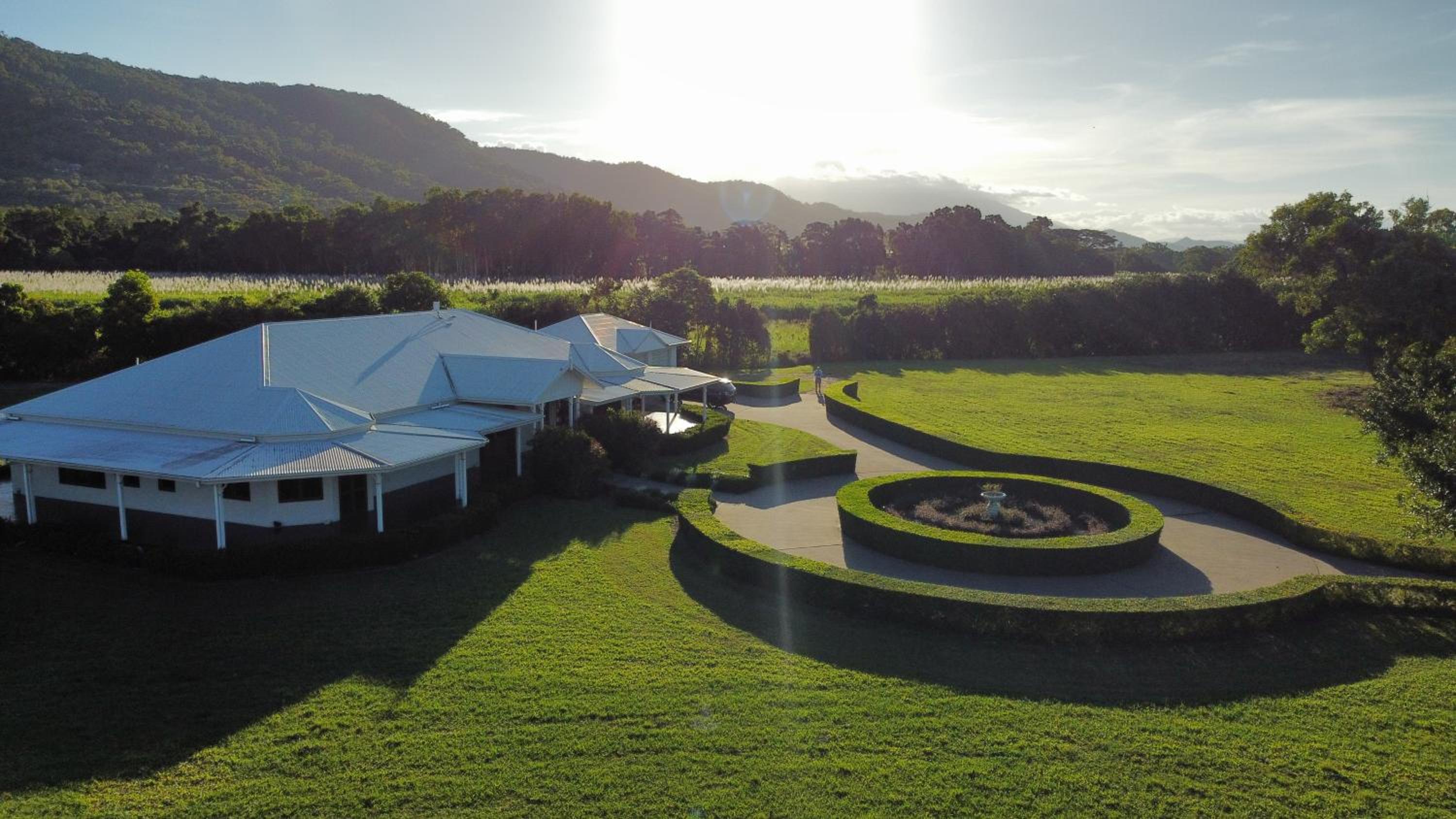 The Hampton Lodge with private pool on 25 acres
