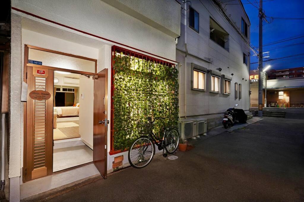 Meek House 难波6分钟车程&最近电车站1分钟&奈良京都一小时&大型超市旁&安静生活区