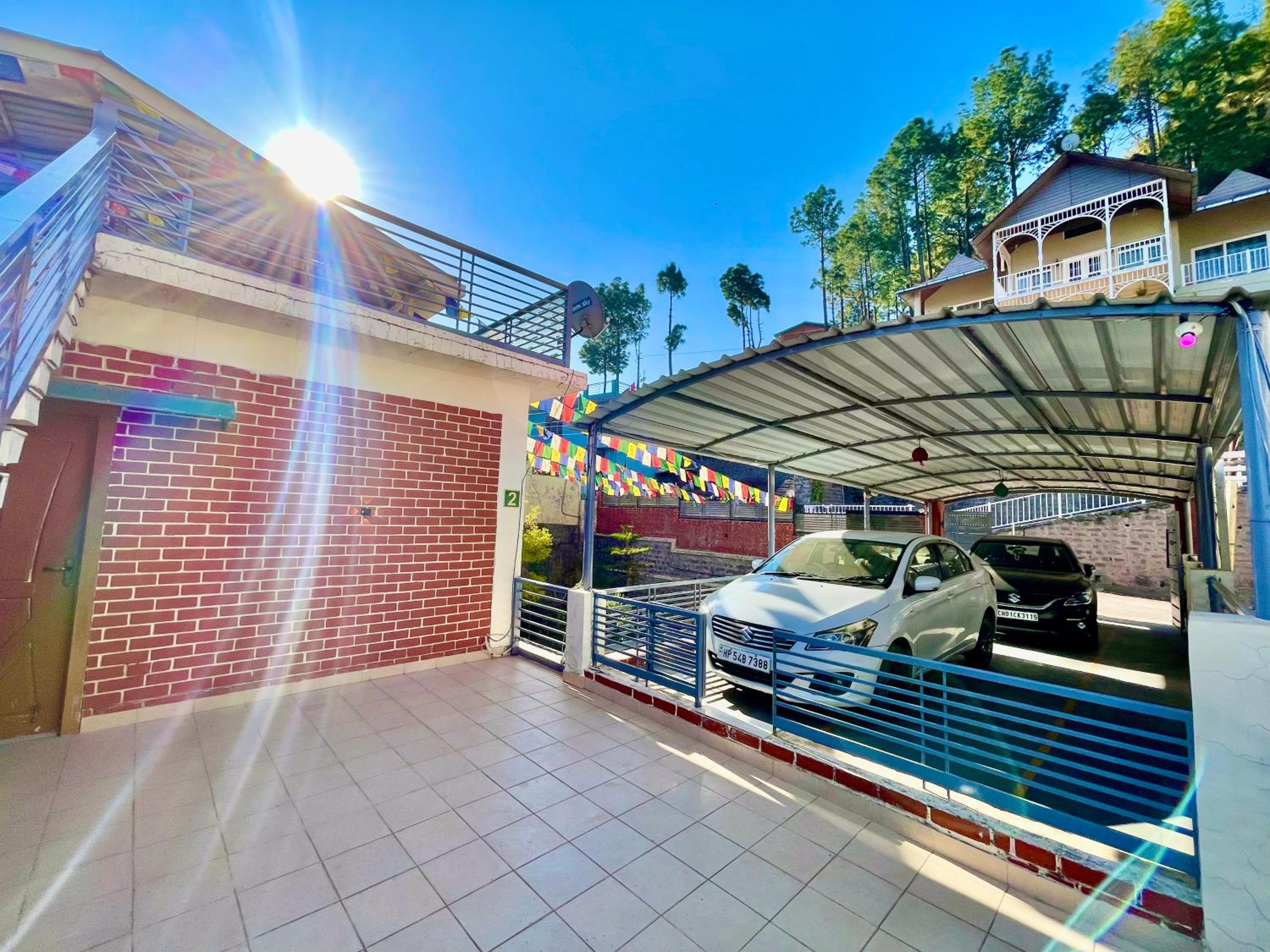 The Auriga 3BHK Fully Entair Villa with Bonfire in kasauli I Pvt Stay I Open Air Terrace I Kitchen Livingroom I Lawn Bonfire I Gaming Zone view 3