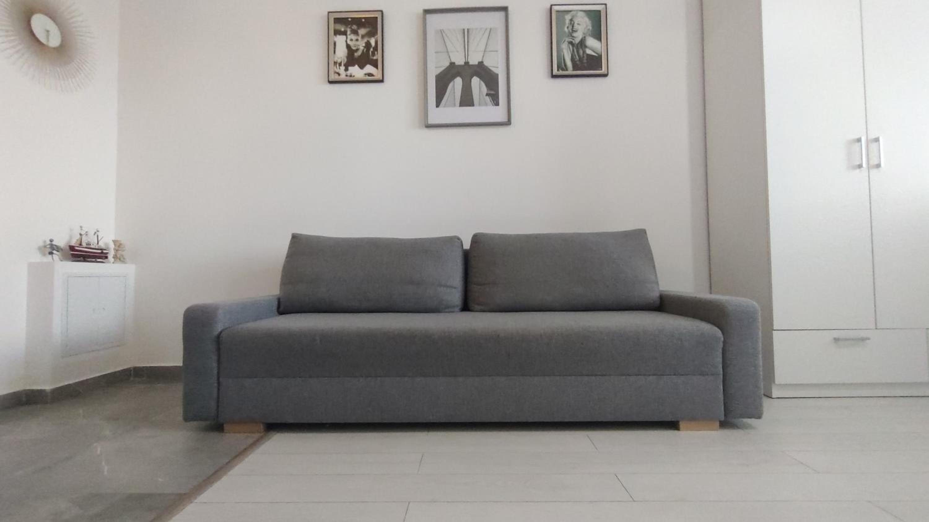 Calm-Luxury Modern Studio Free Parking Air Conditioning Espresso Bright View Complet Utilat, photo 16