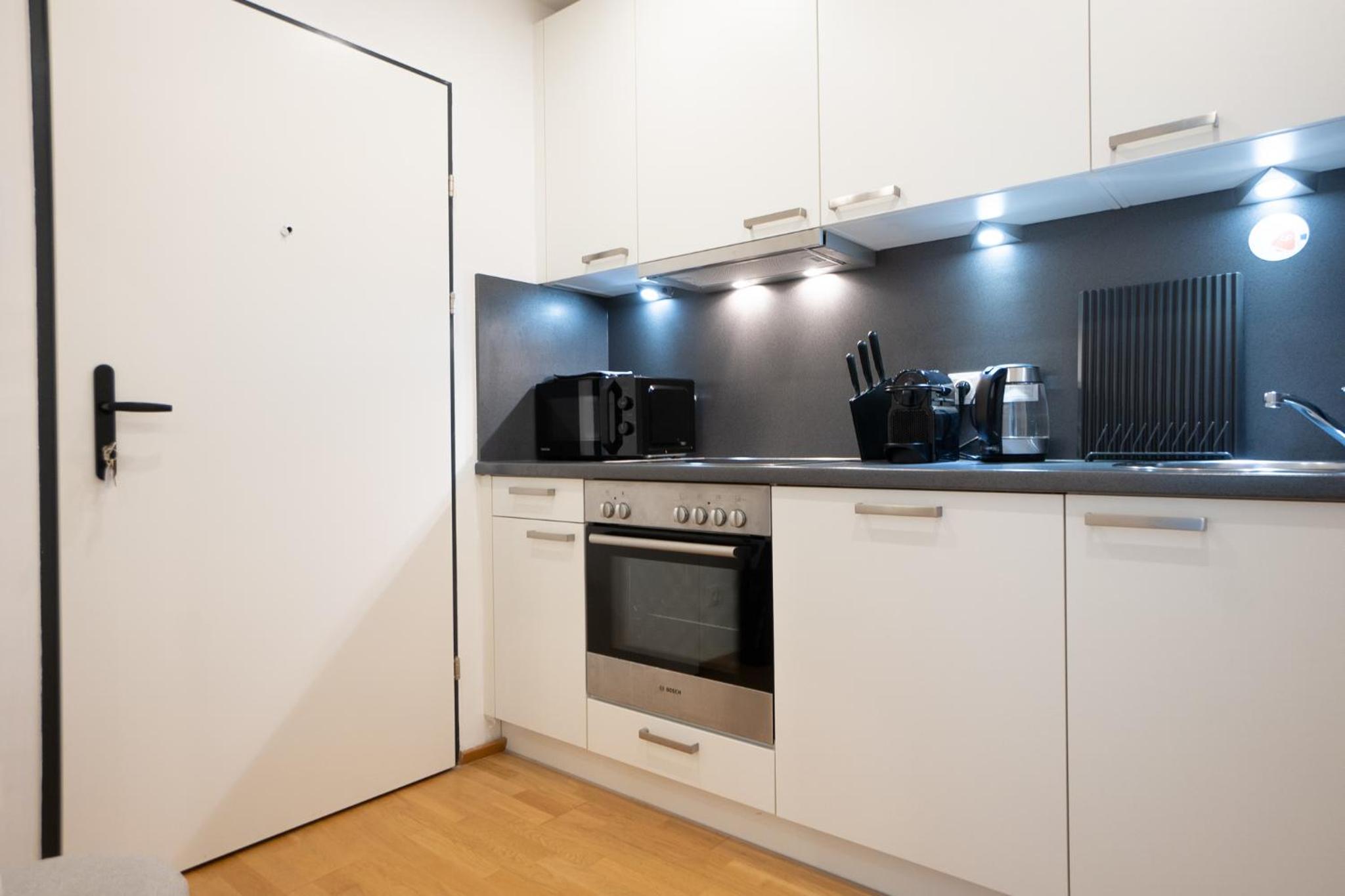 Bright stylish apartment with a huge terrace in a top location