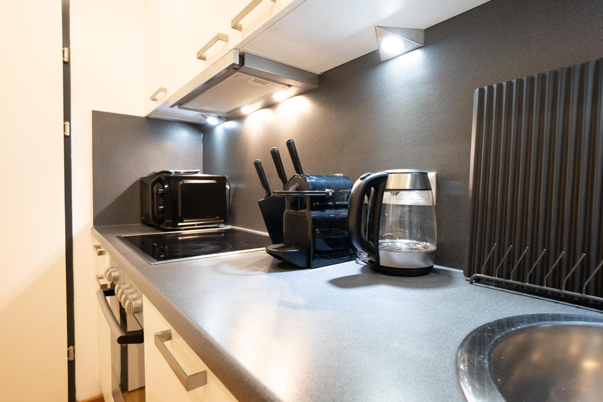 Bright stylish apartment with a huge terrace in a top location