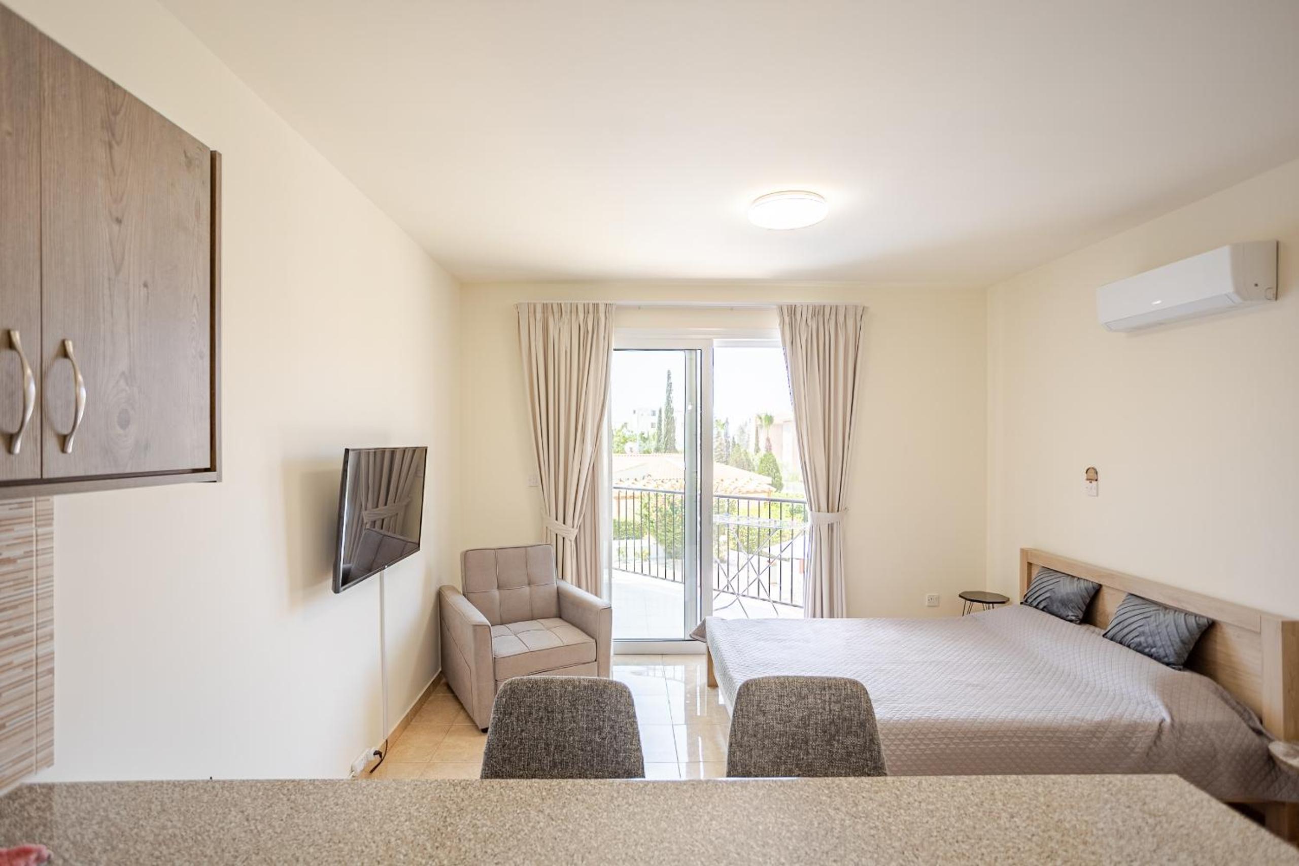 Danaos Seaside Suite 104 with Pool in Tourist Area