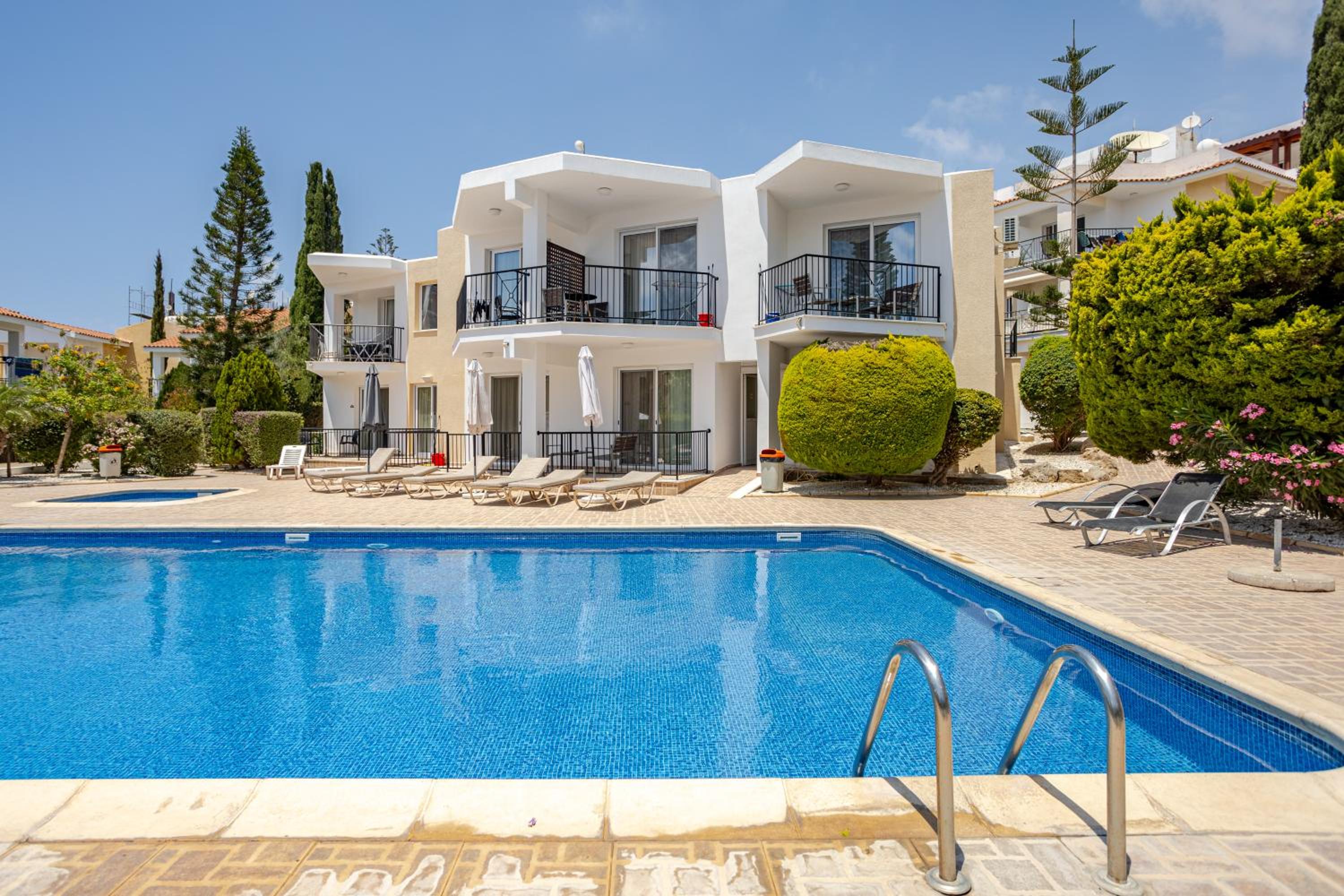 Danaos Seaside Suite 104 with Pool in Tourist Area