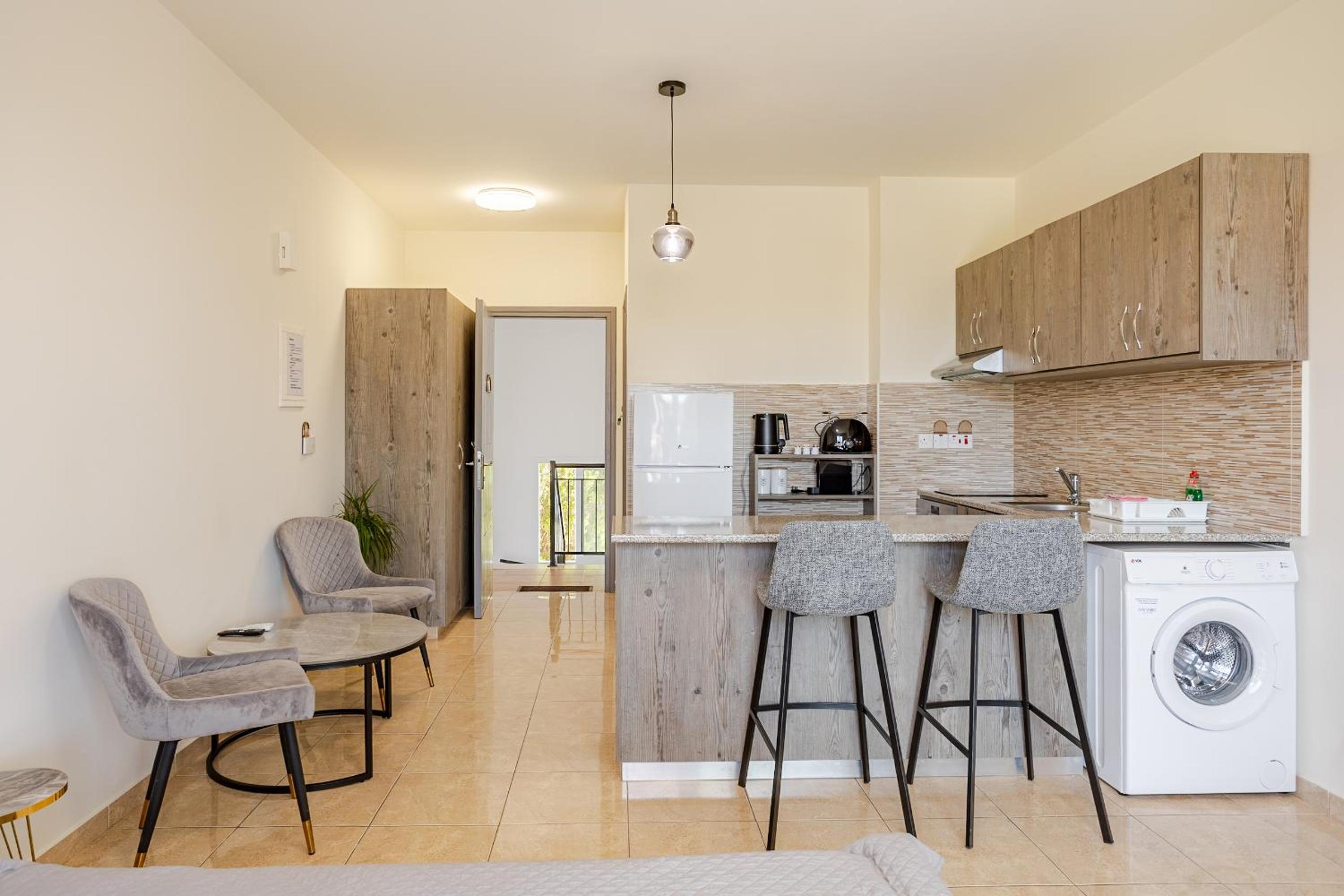Danaos Seaside Suite 104 with Pool in Tourist Area