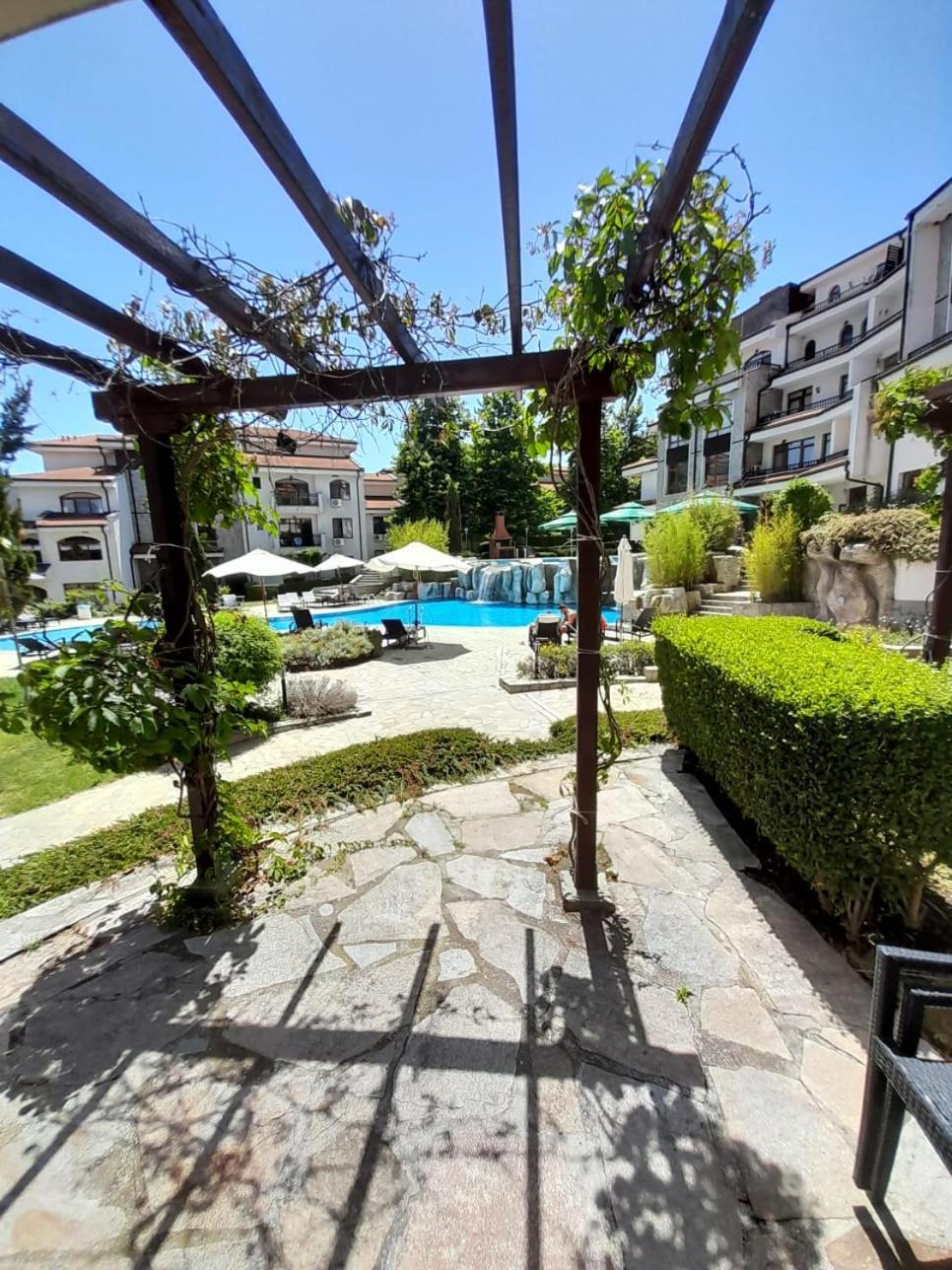 Beautiful 2 Room Apartment with Poolview outside from Aheloy