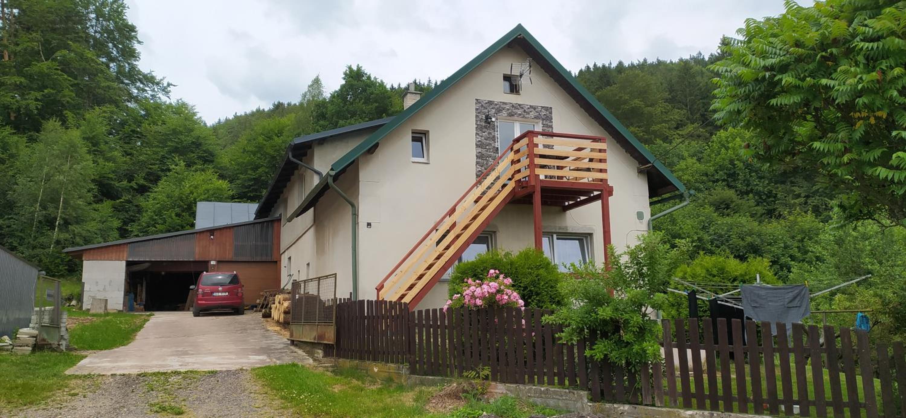 Apartmán u lesa u Adršpachu