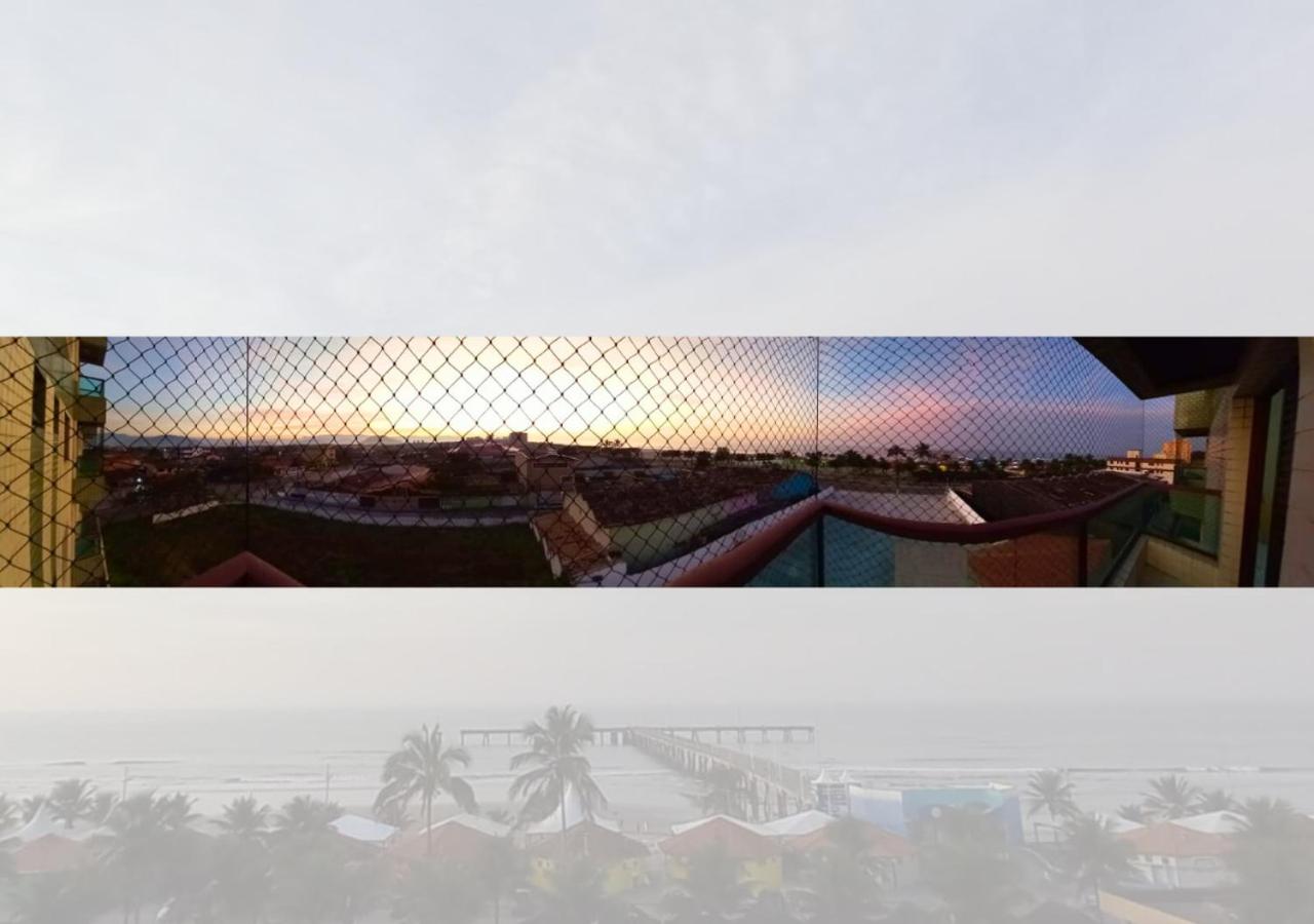 Apartamento Frente Mar com Vista para a Plataforma de Pesca Mongaguá