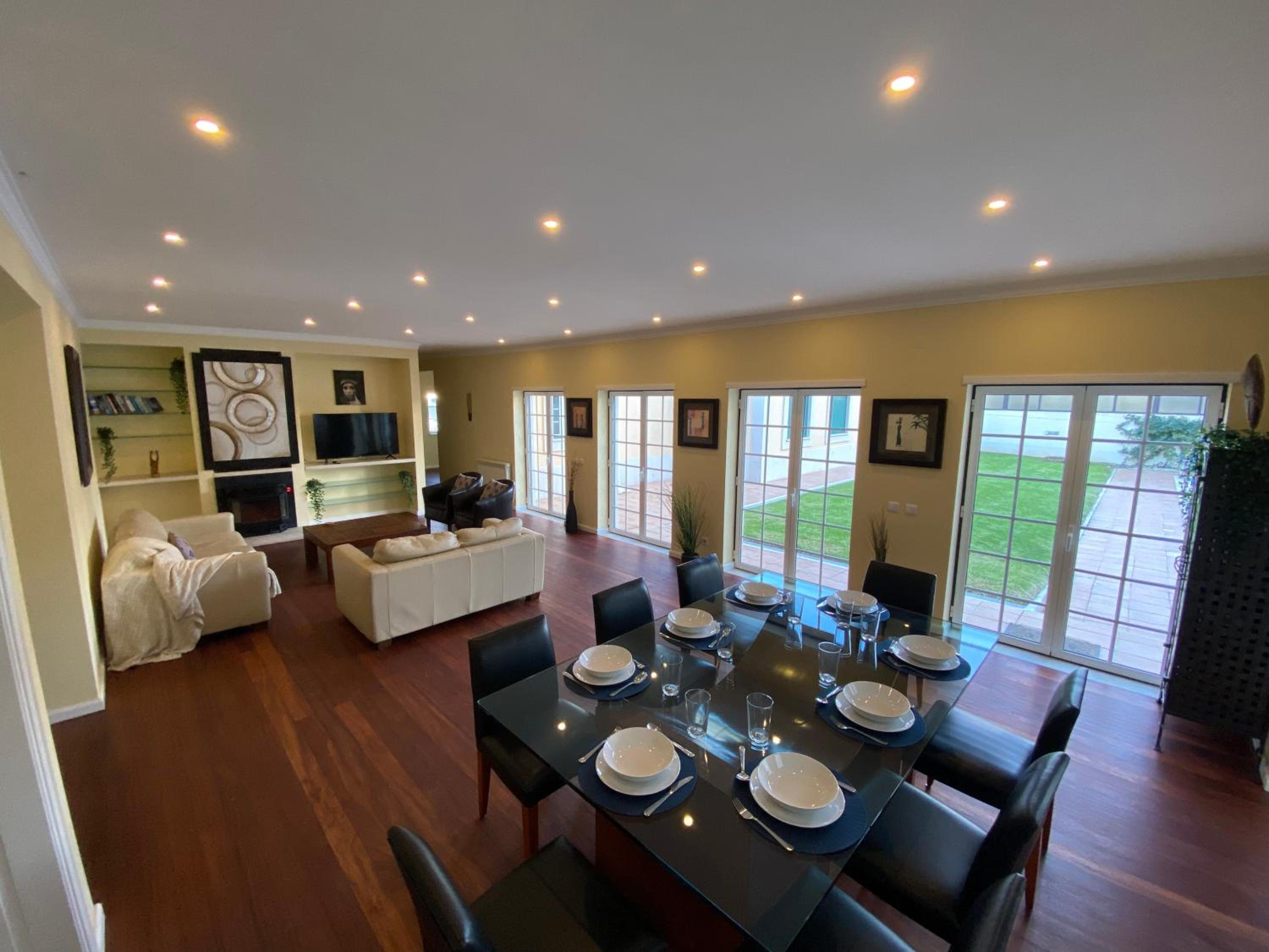 Spacious ground-floor villa with private & heated pool view 3