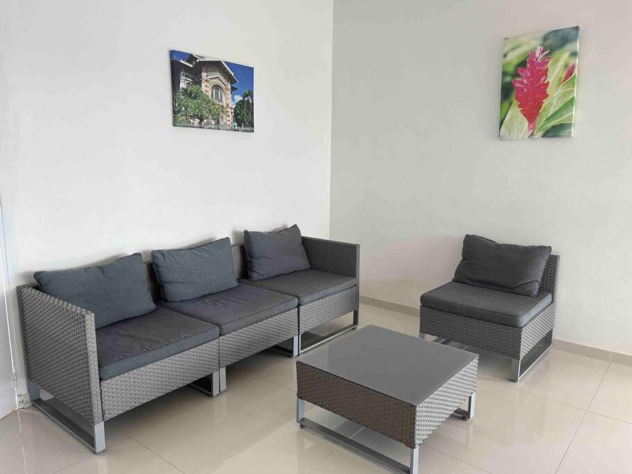 Villa Tribord, Anse mitan view 2