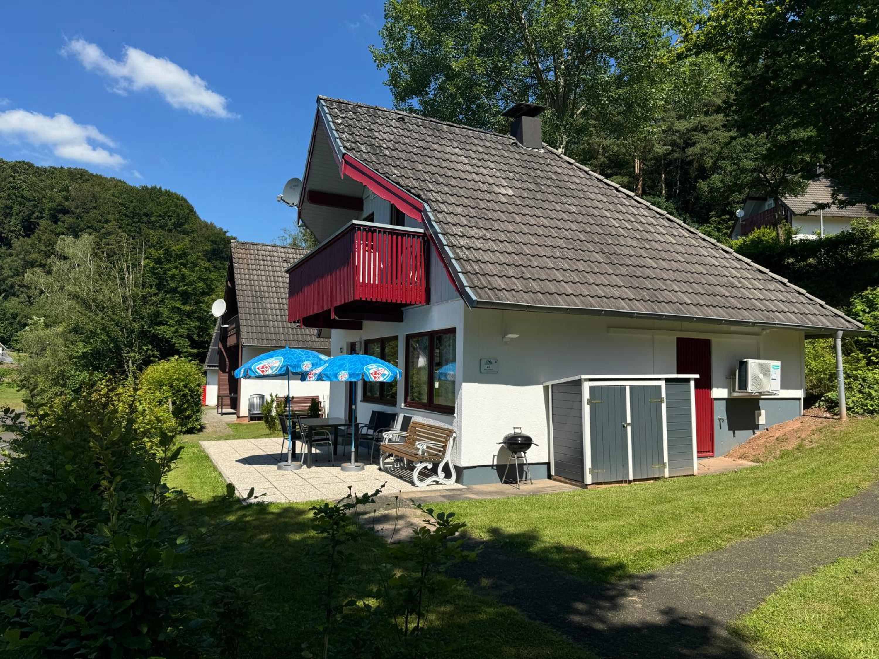 Ferienhaus 22 mit Seeblick und Garten bis 6 Personen