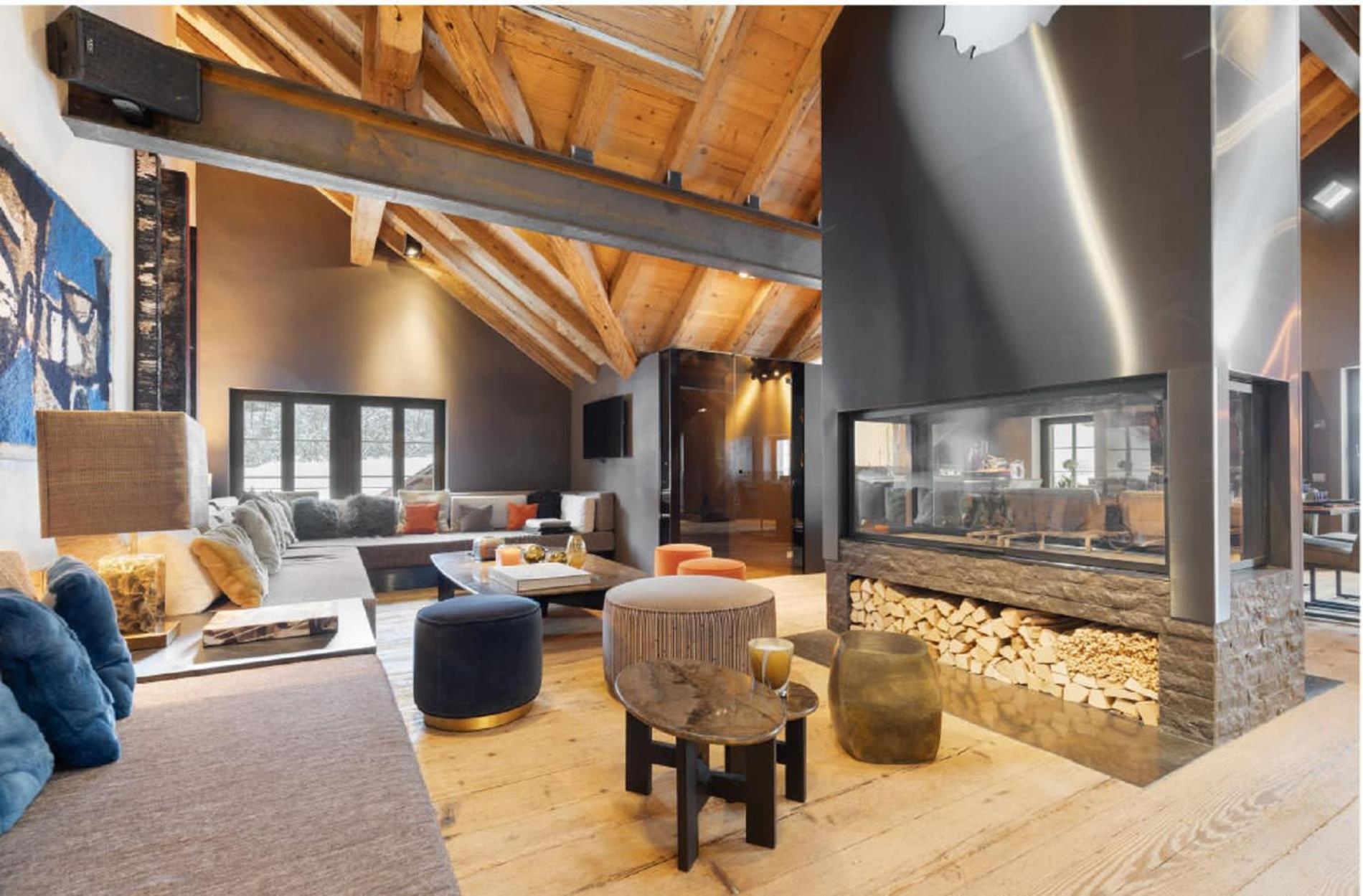 Modern Luxury Duplex In Central Gstaad