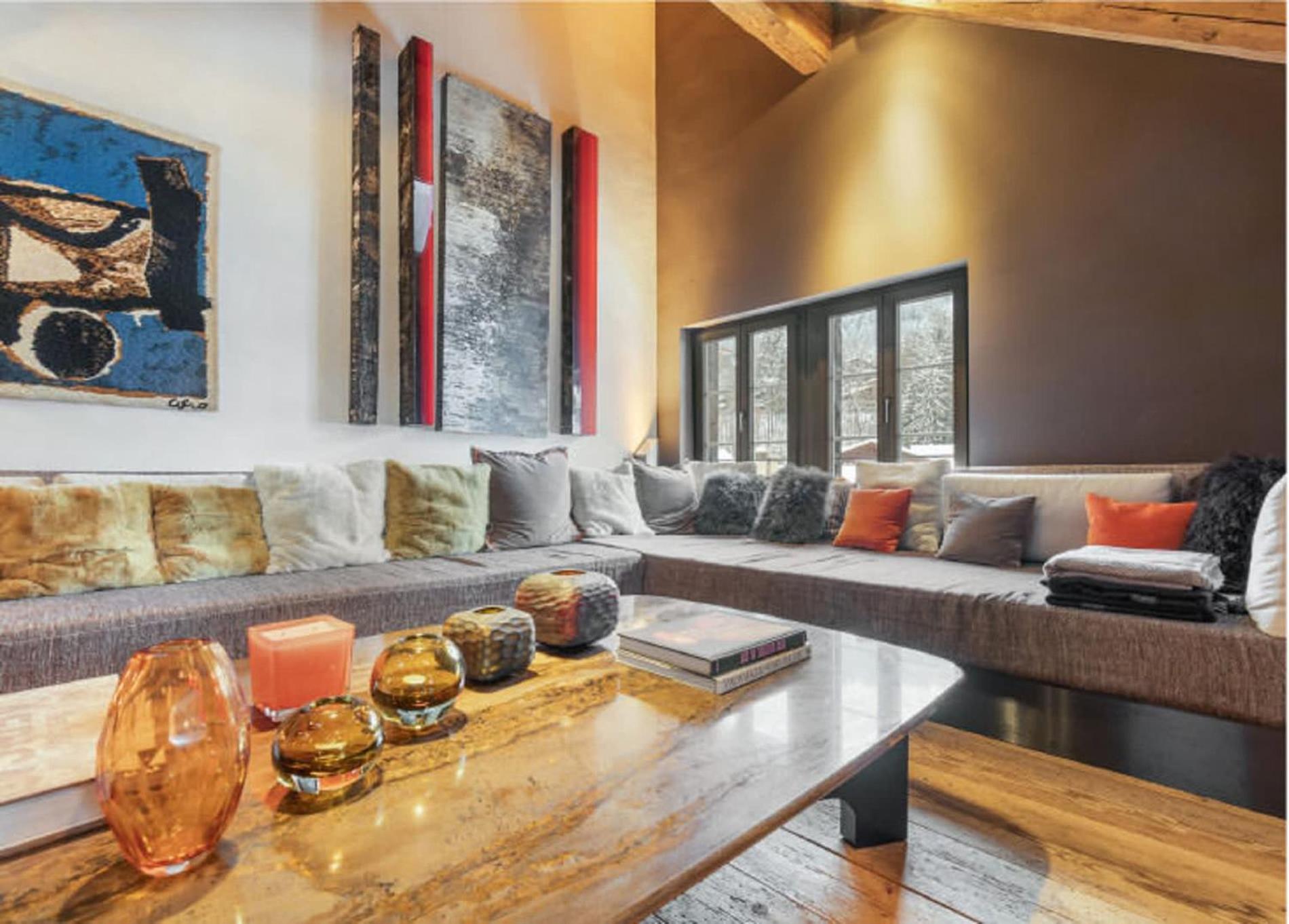 Modern Luxury Duplex In Central Gstaad