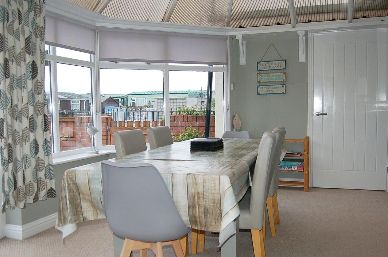 Sound of the Sea, beach front Bungalow with hot tub, in Tywyn view 3