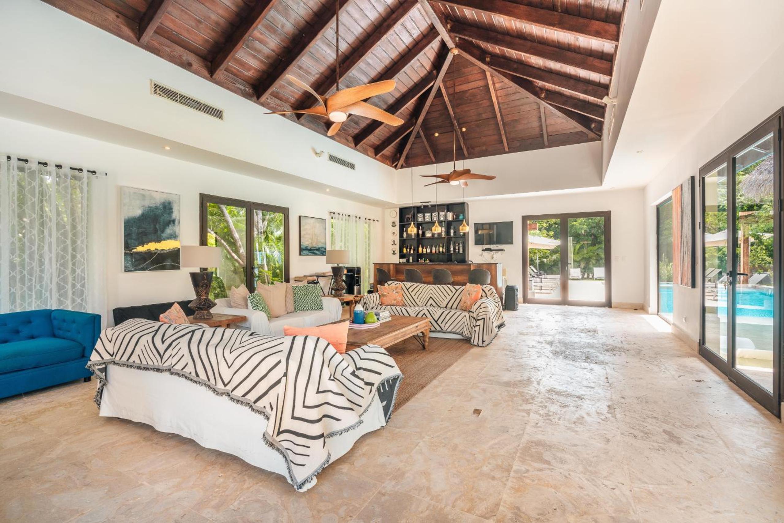 Amazing villa with pool maid jacuzzi in Cap Cana view 4
