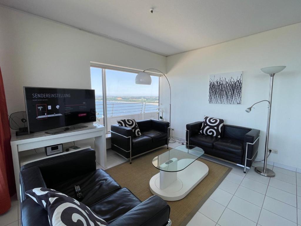 Wind und Meer, 3-Zimmer Ecksuite in der Maritim Residenz Travemünde view 3