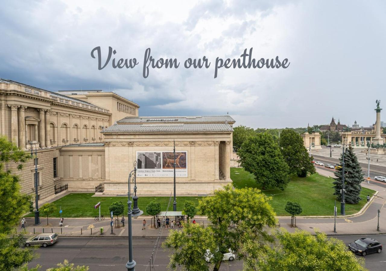 The Grand Budapest Penthouse with stunning view to Heroes Square view 3