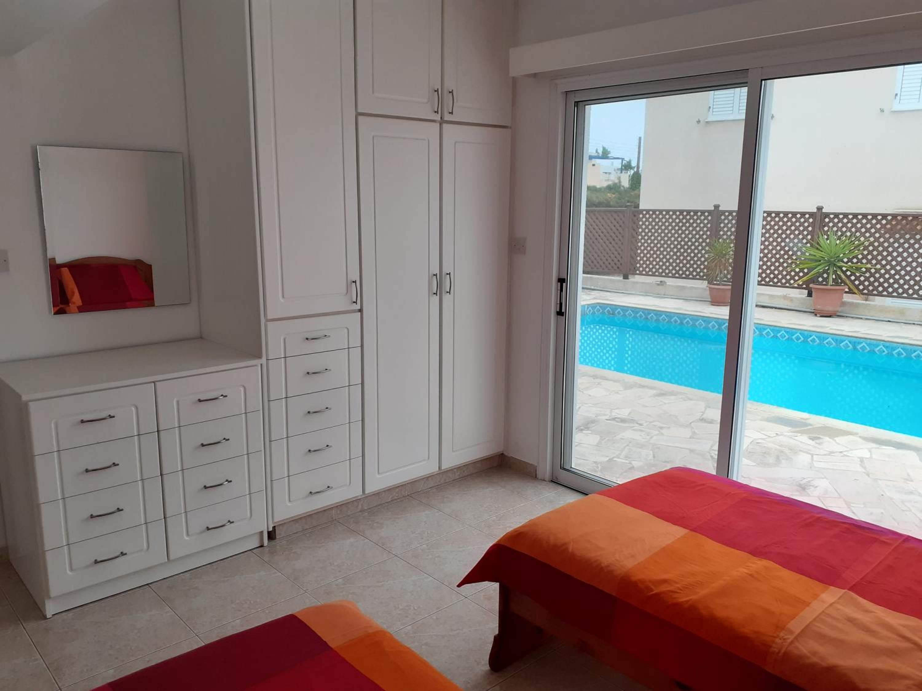 IREMIA, a Peaceful 2-Bed Apartment with Pool, beneath our Private Villa