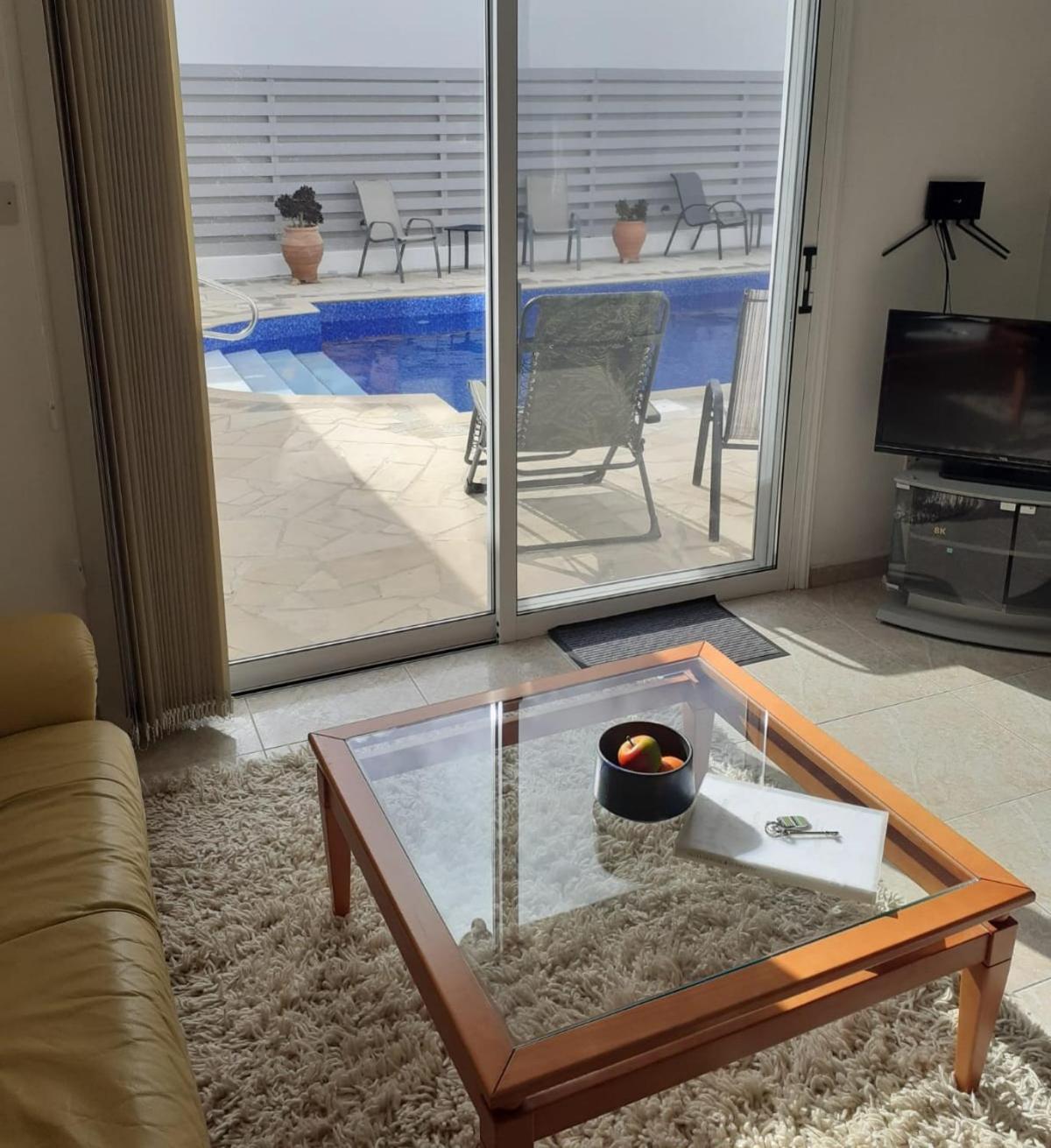 IREMIA, a Peaceful 2-Bed Apartment with Pool, beneath our Private Villa