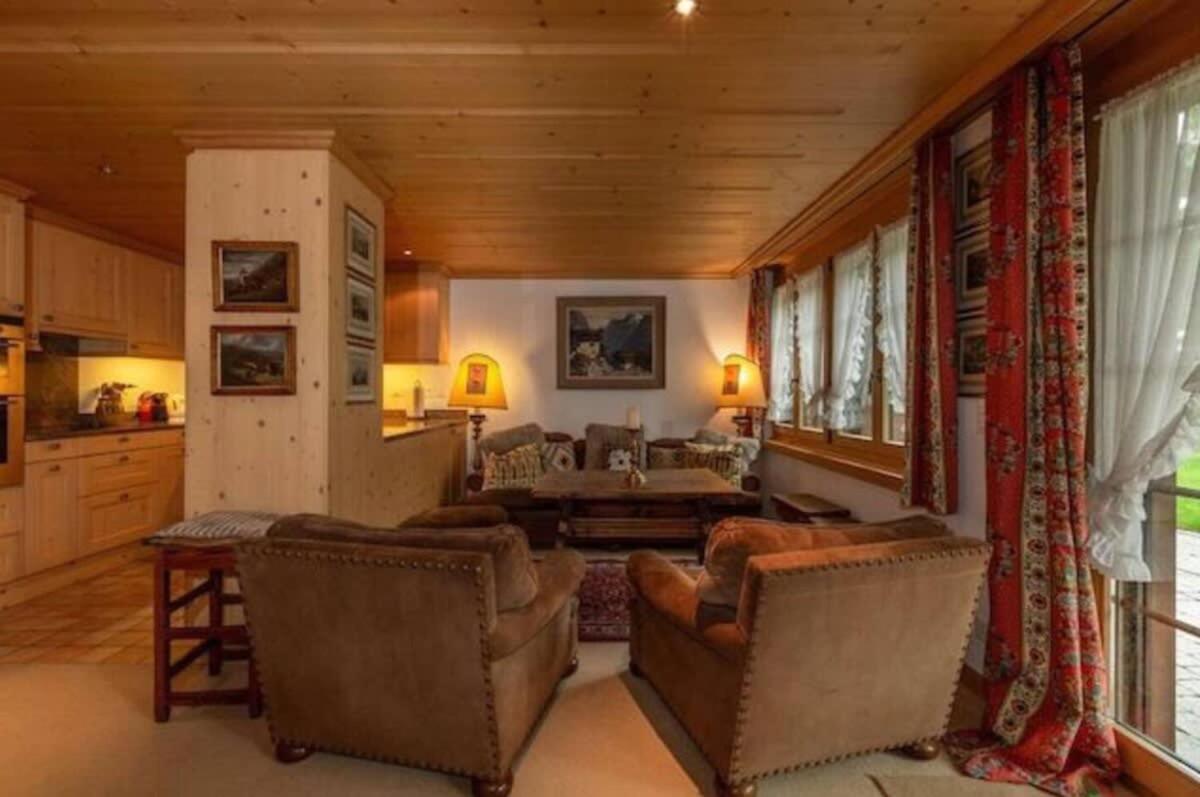 Ideally Located Ground Floor Flat in Saanen Center