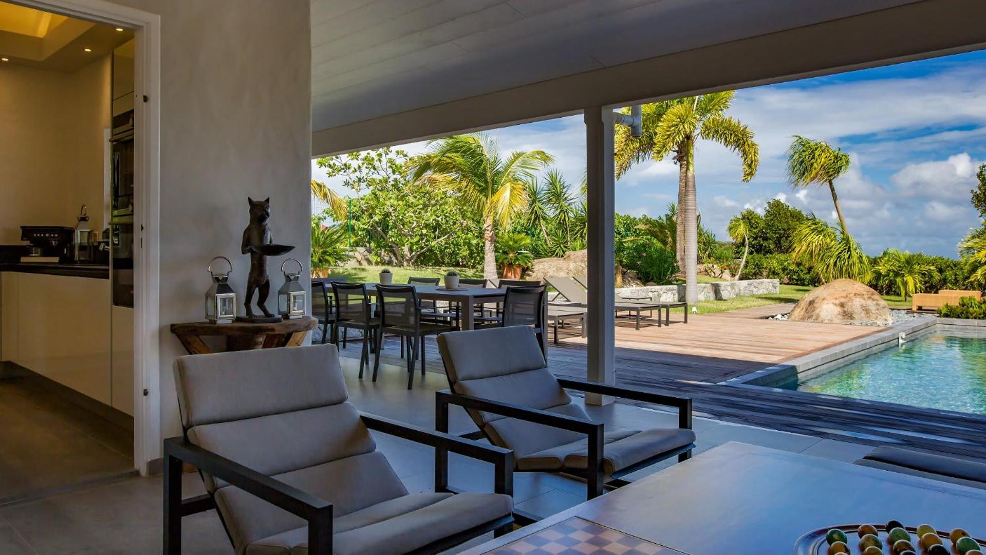 Secluded Villa with a Lavish Garden