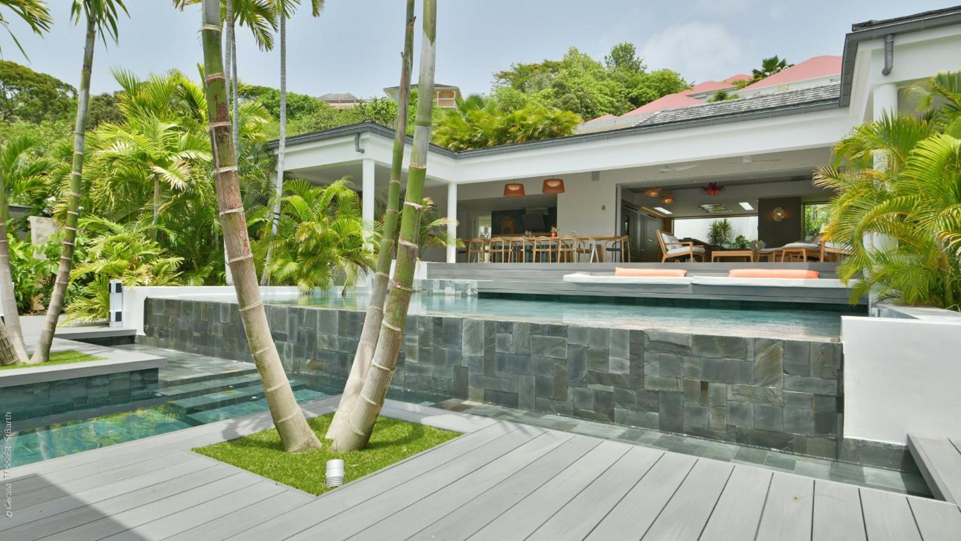 Modern Villa with Two Swimming Pools