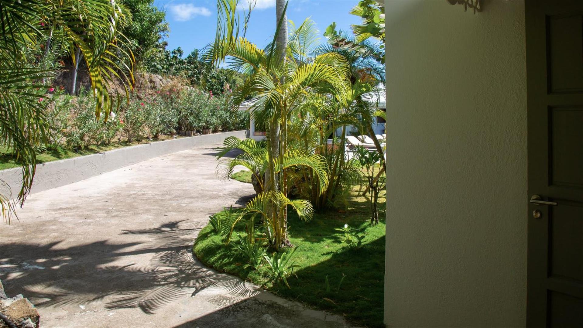 Villa with Beautiful Tropical Garden