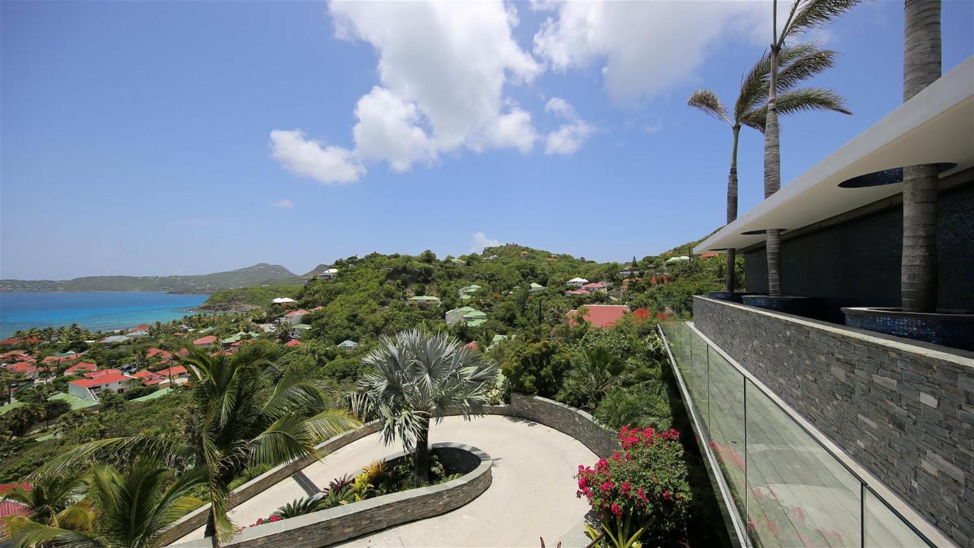 Architecture Jewel set on a hillside