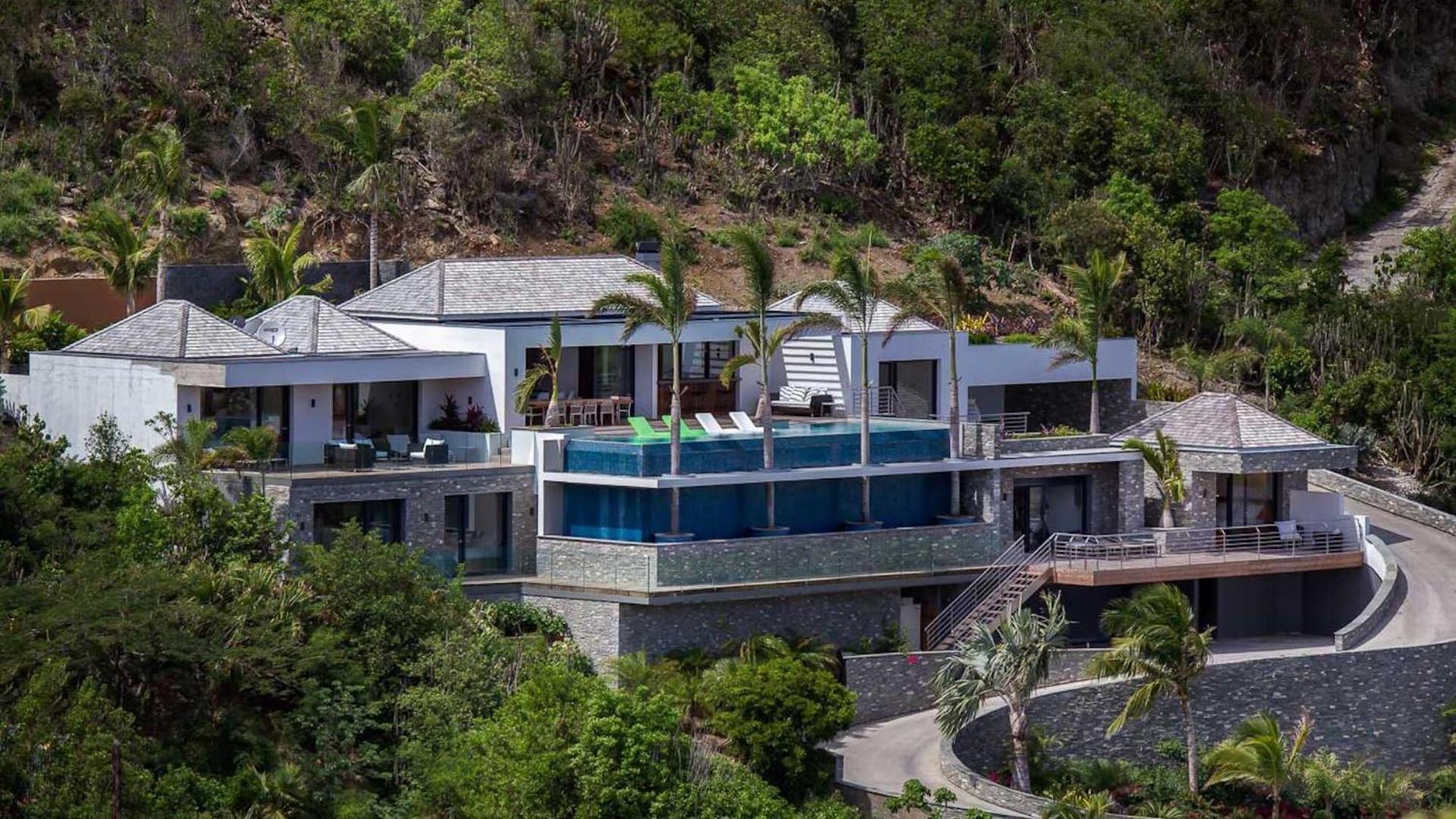 Architecture Jewel set on a hillside