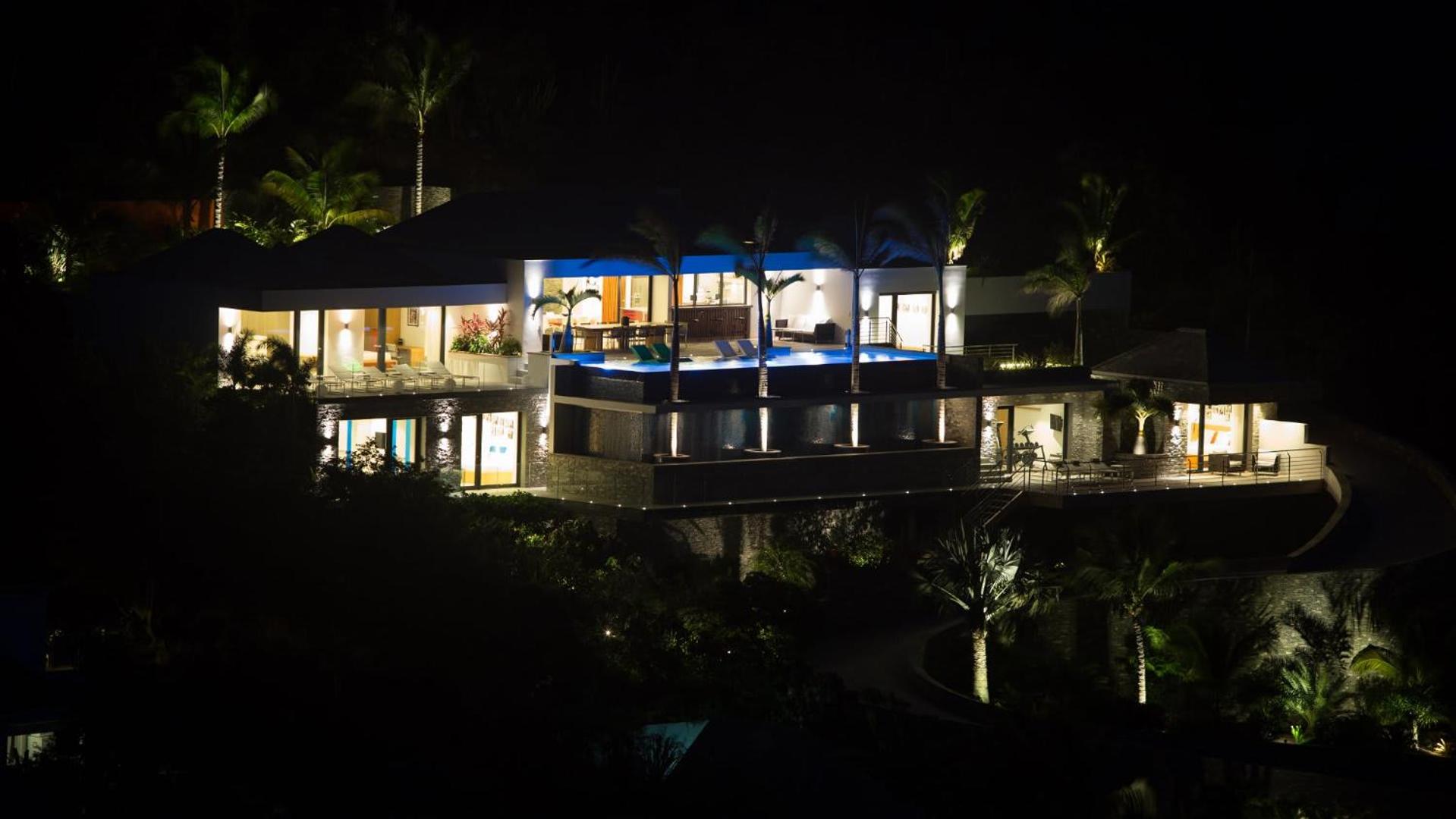 Architecture Jewel set on a hillside