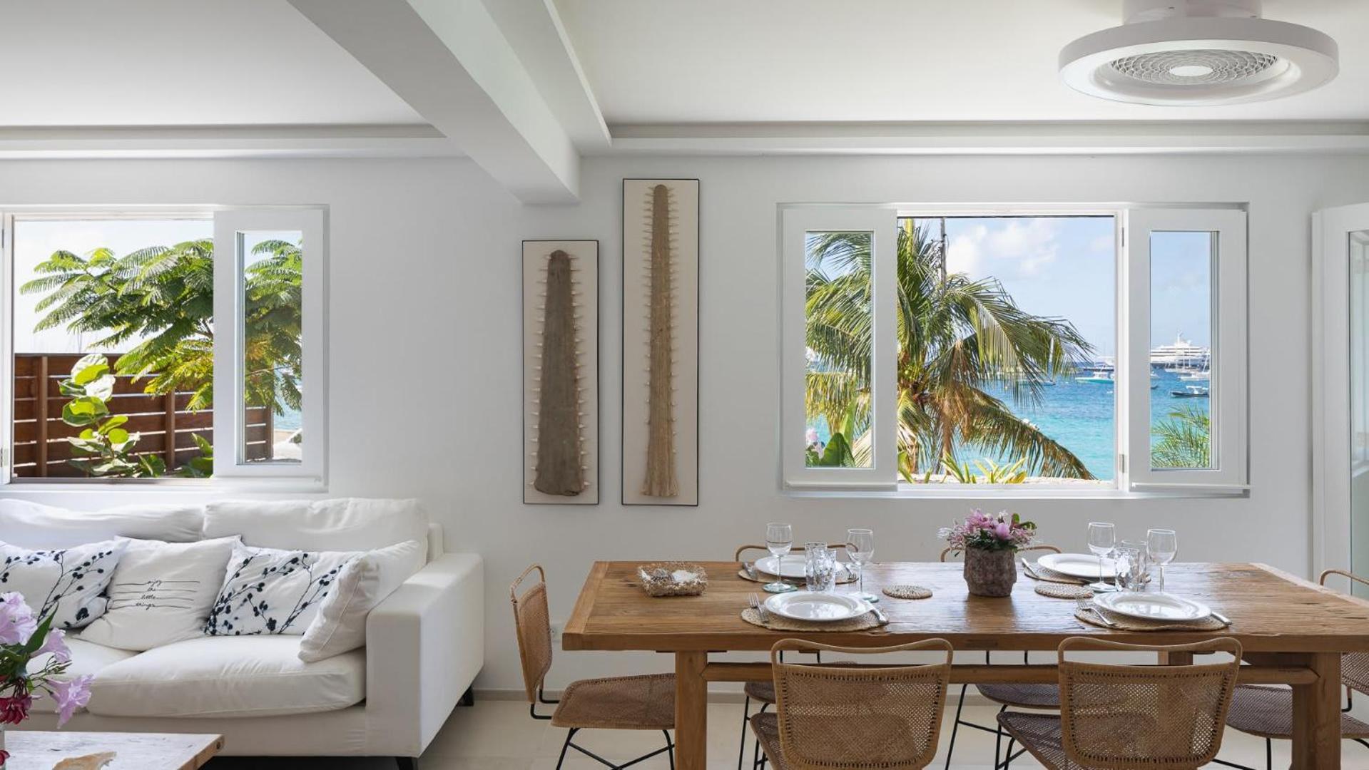 Caribbean Style Villa with Lush Environment
