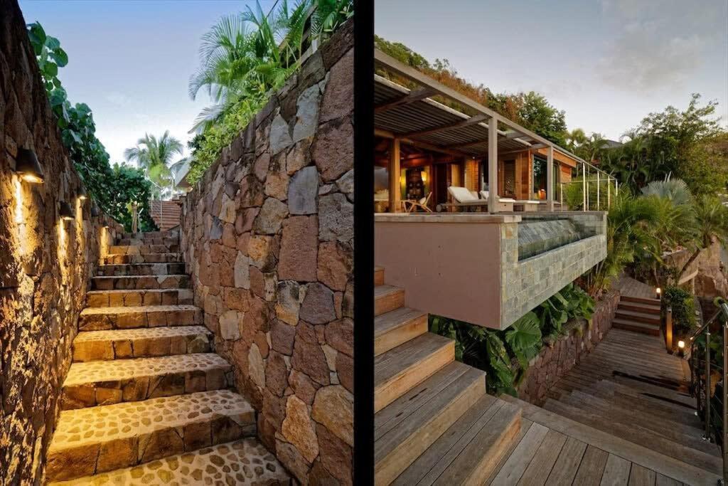 Sunset Rays Villa with Balinese Style in Pointe Milou