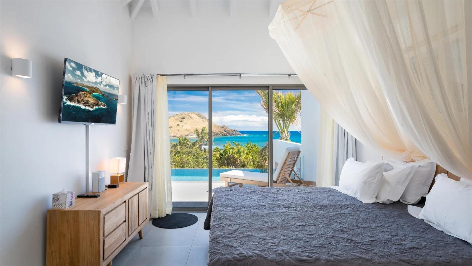 Villa Blown By The Tropical Glow Of The Caribbean