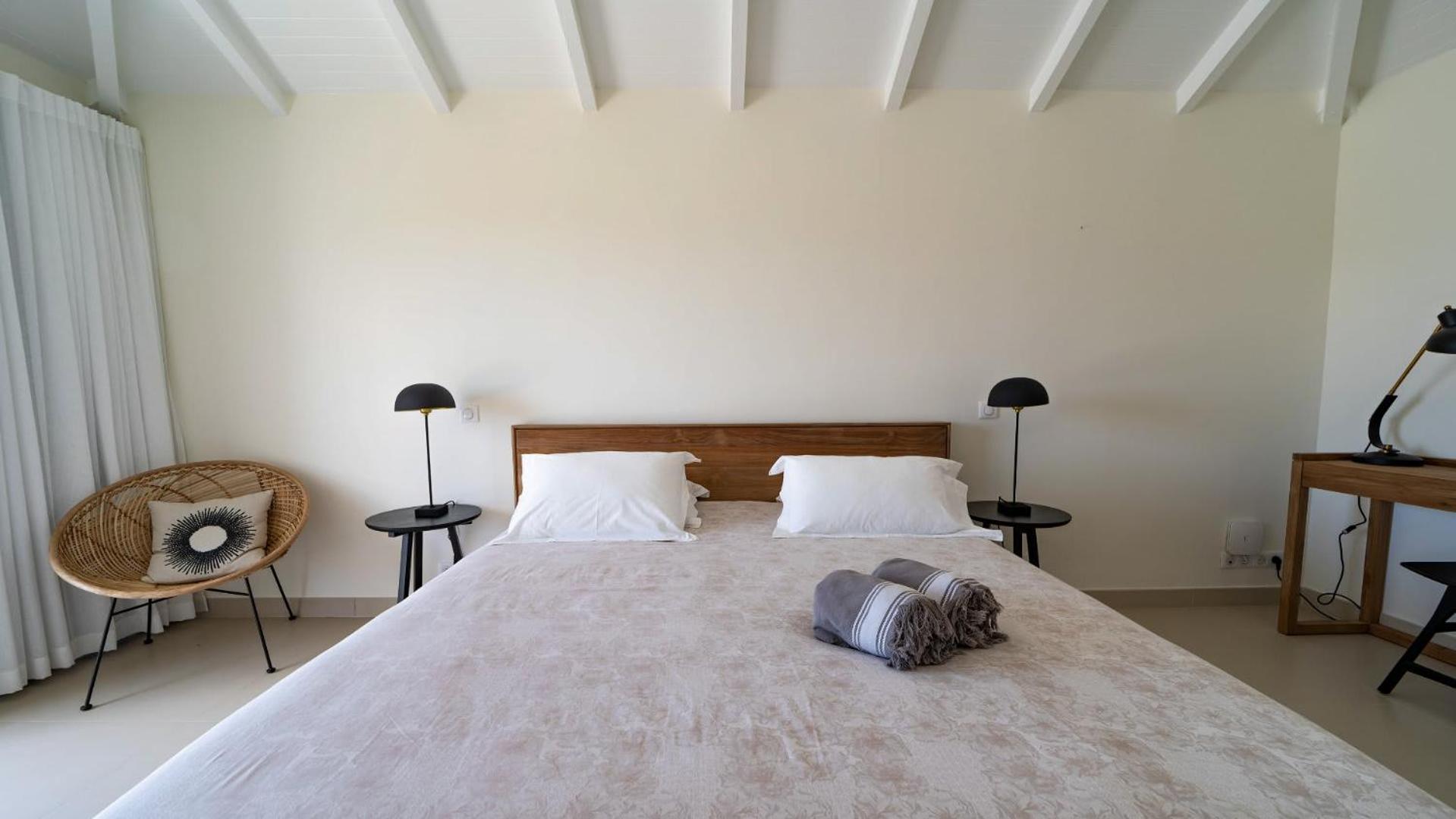 Villa Designed with Traditional Wooden Floors
