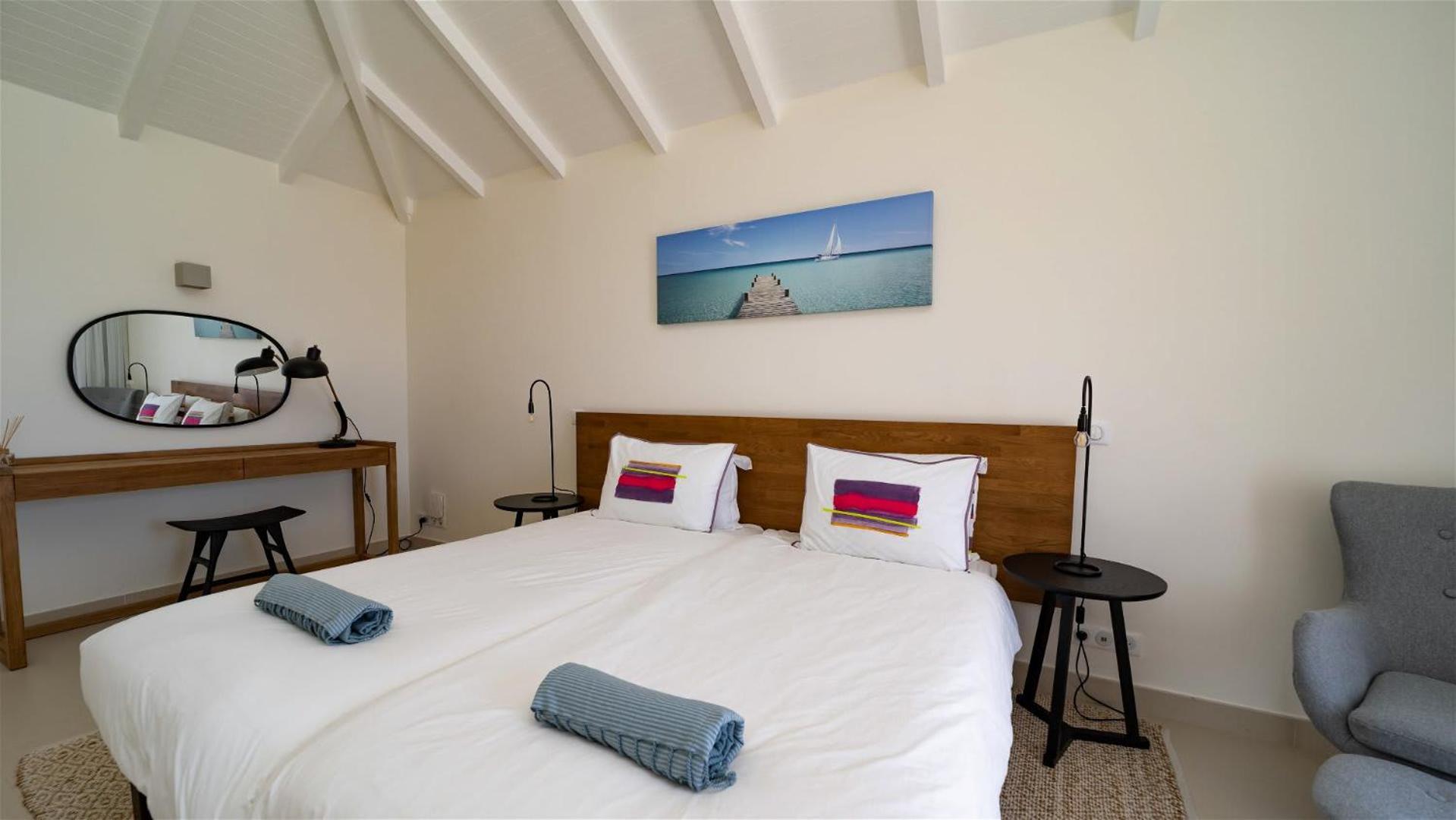 Villa Designed with Traditional Wooden Floors