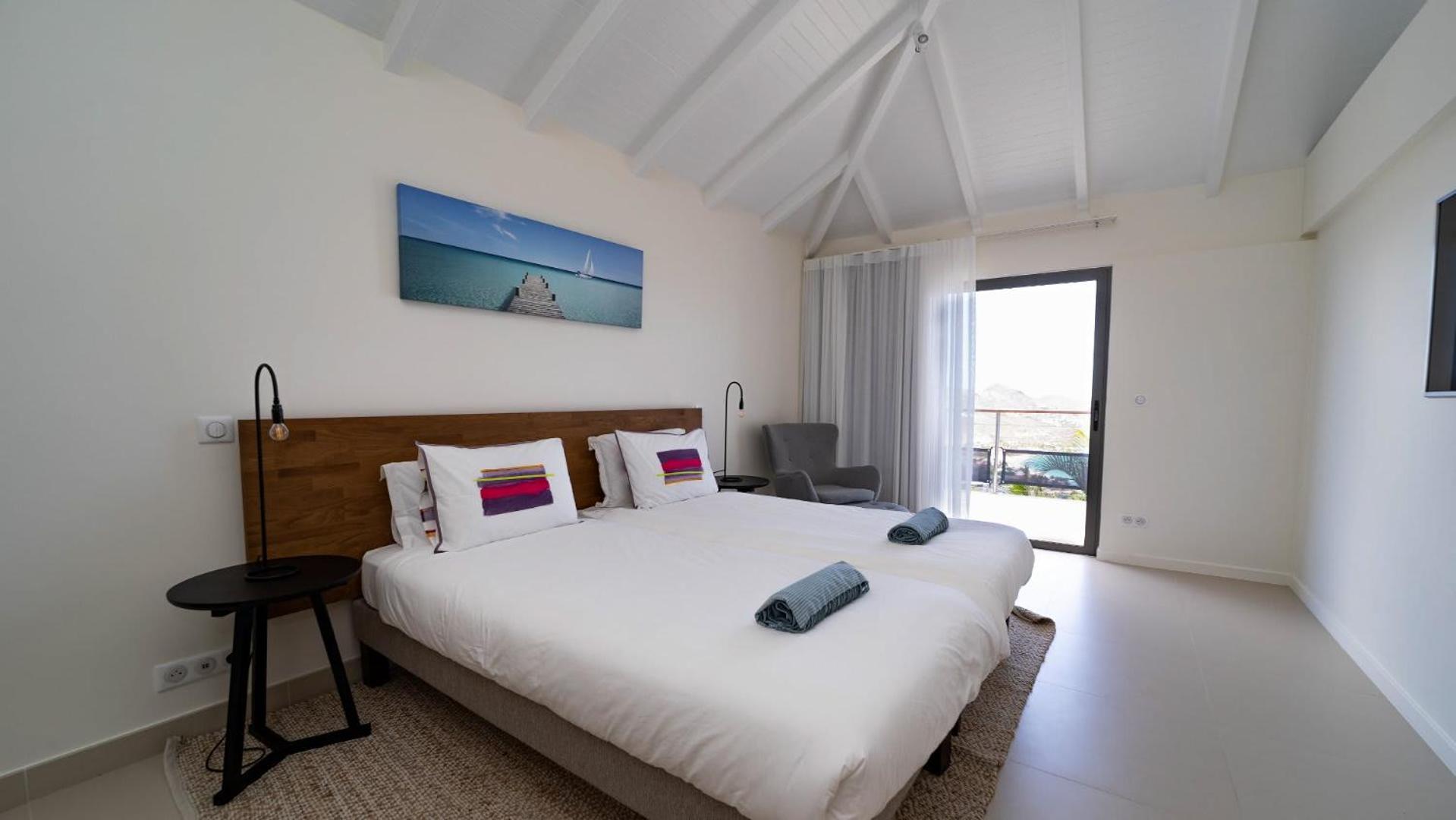 Villa Designed with Traditional Wooden Floors
