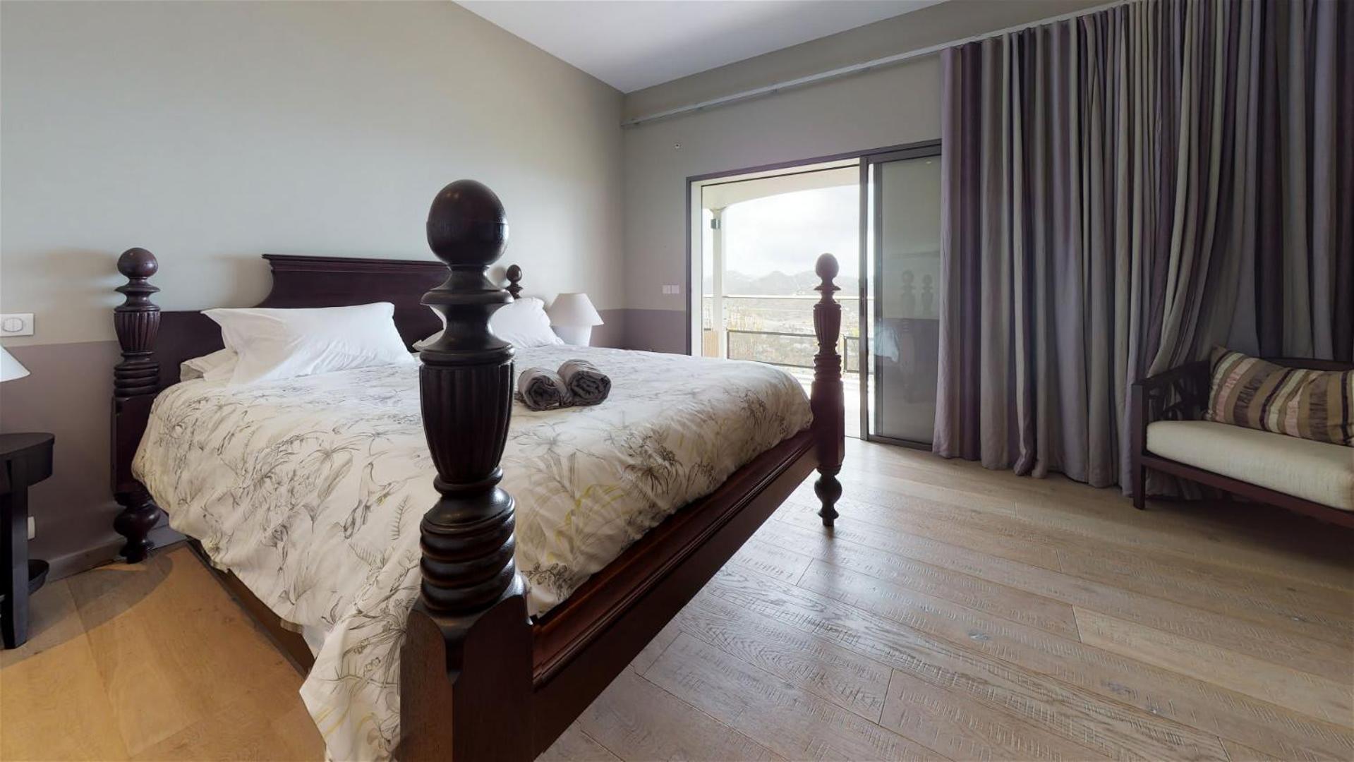 Villa Designed with Traditional Wooden Floors