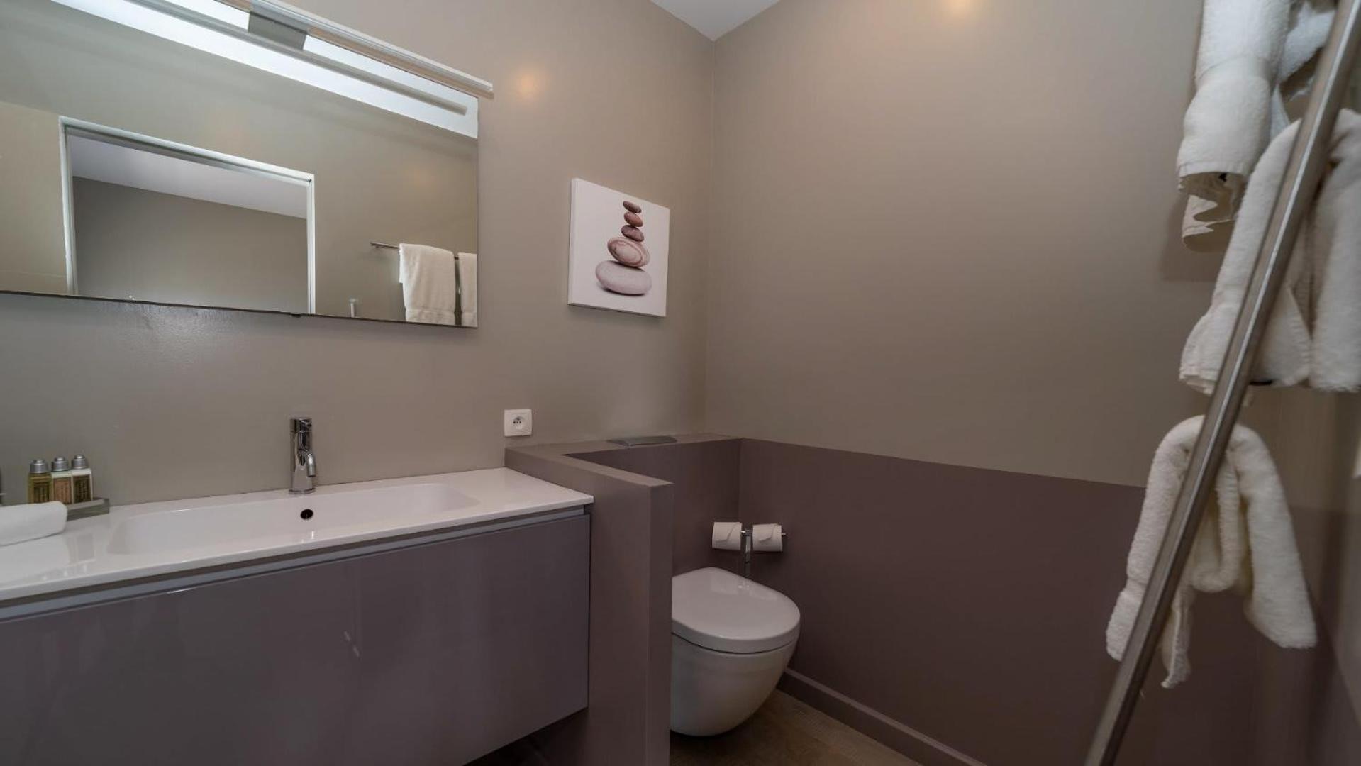 Villa Designed with Traditional Wooden Floors