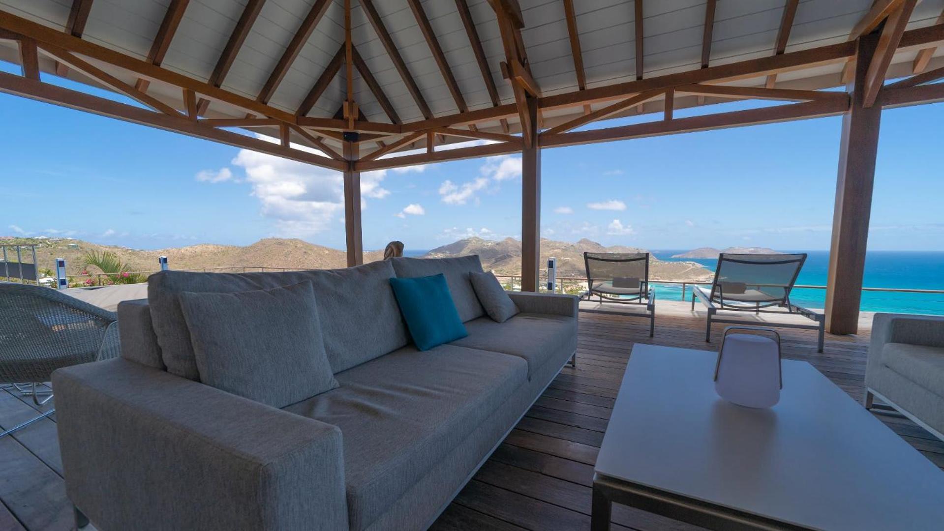 Villa Designed with Traditional Wooden Floors