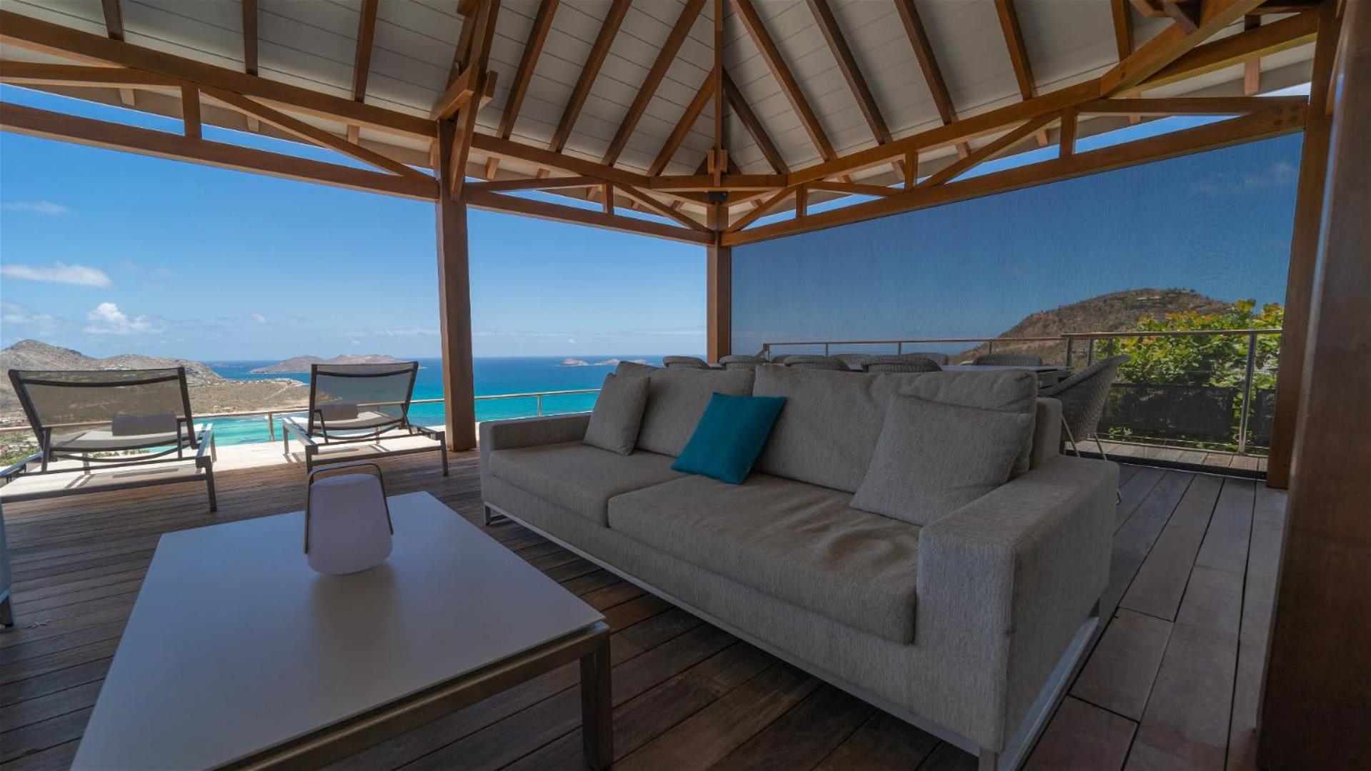 Villa Designed with Traditional Wooden Floors